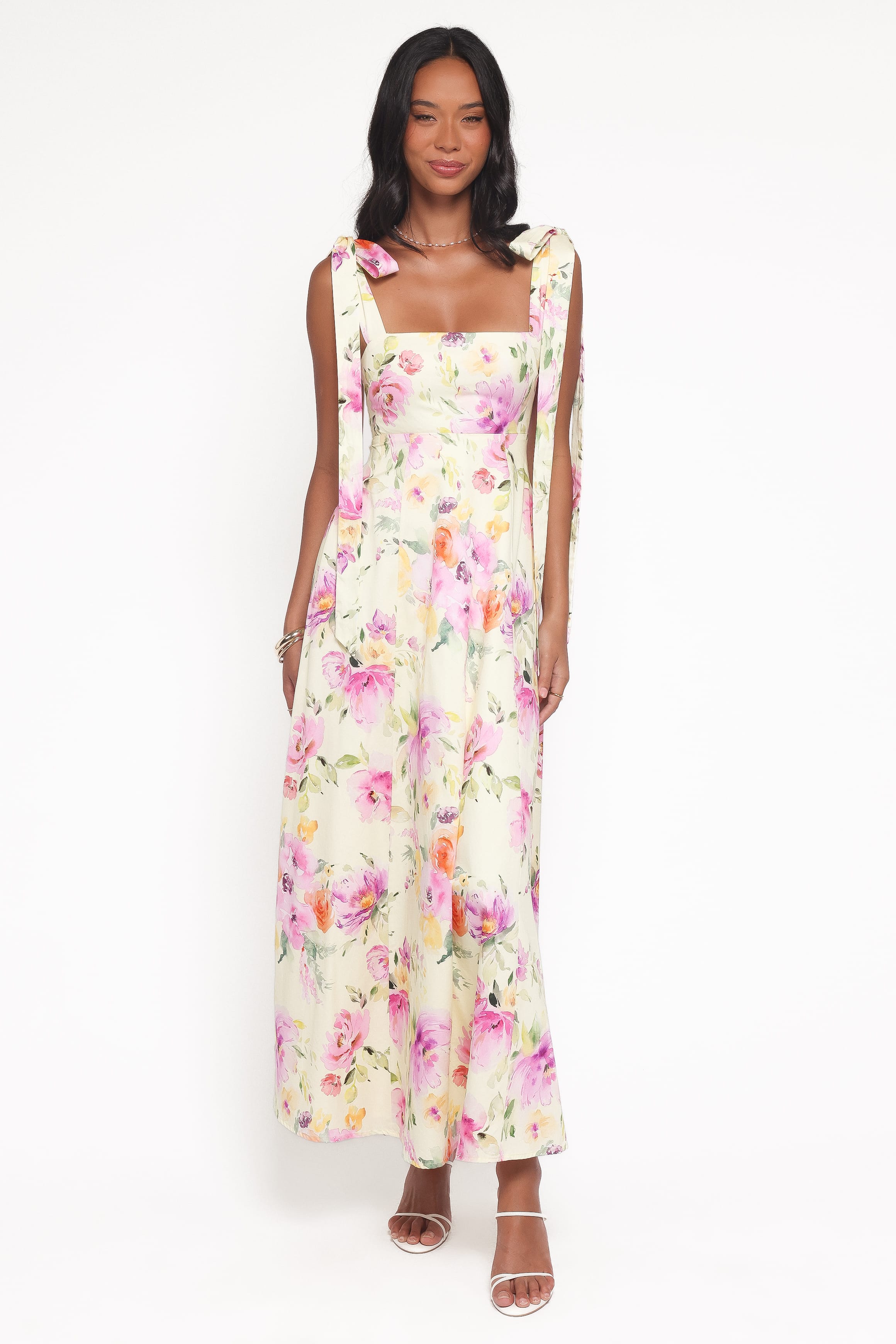 Ellody Maxi Dress - Yellow Petunia