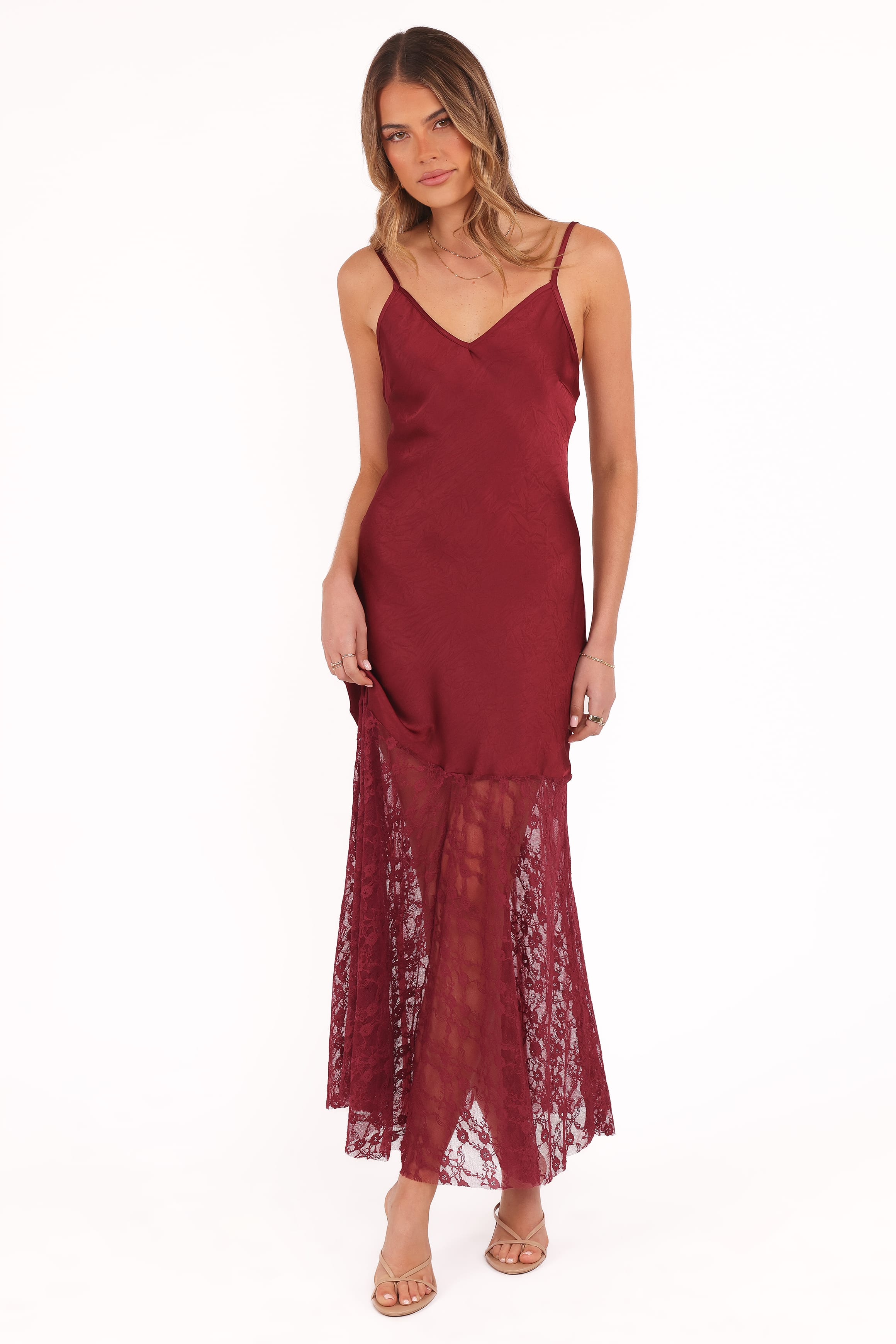Elowyn Maxi Dress - Cherry