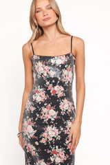 Everlee Maxi Dress - Floral Sequin