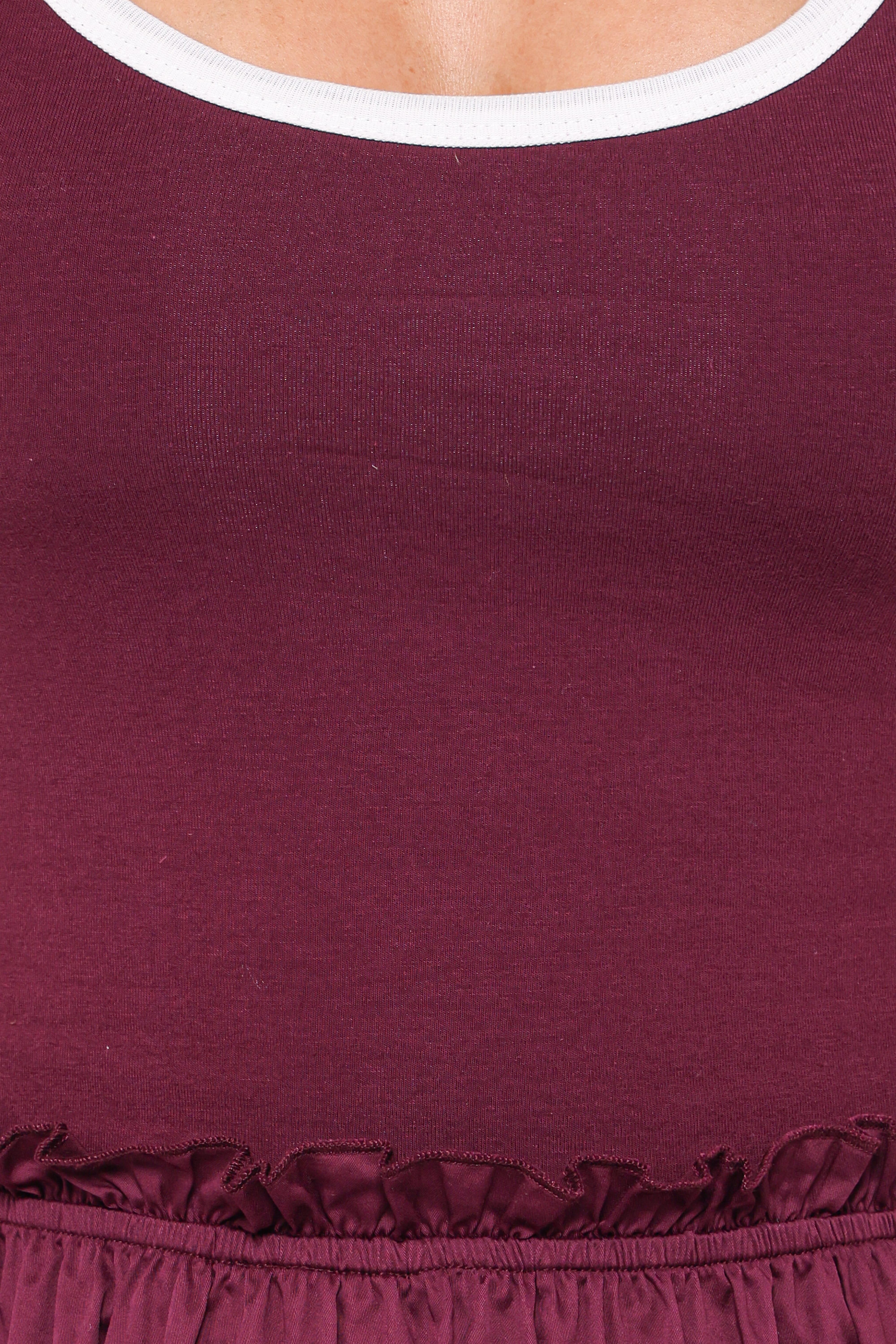 Finesse Maxi Dress - Burgundy