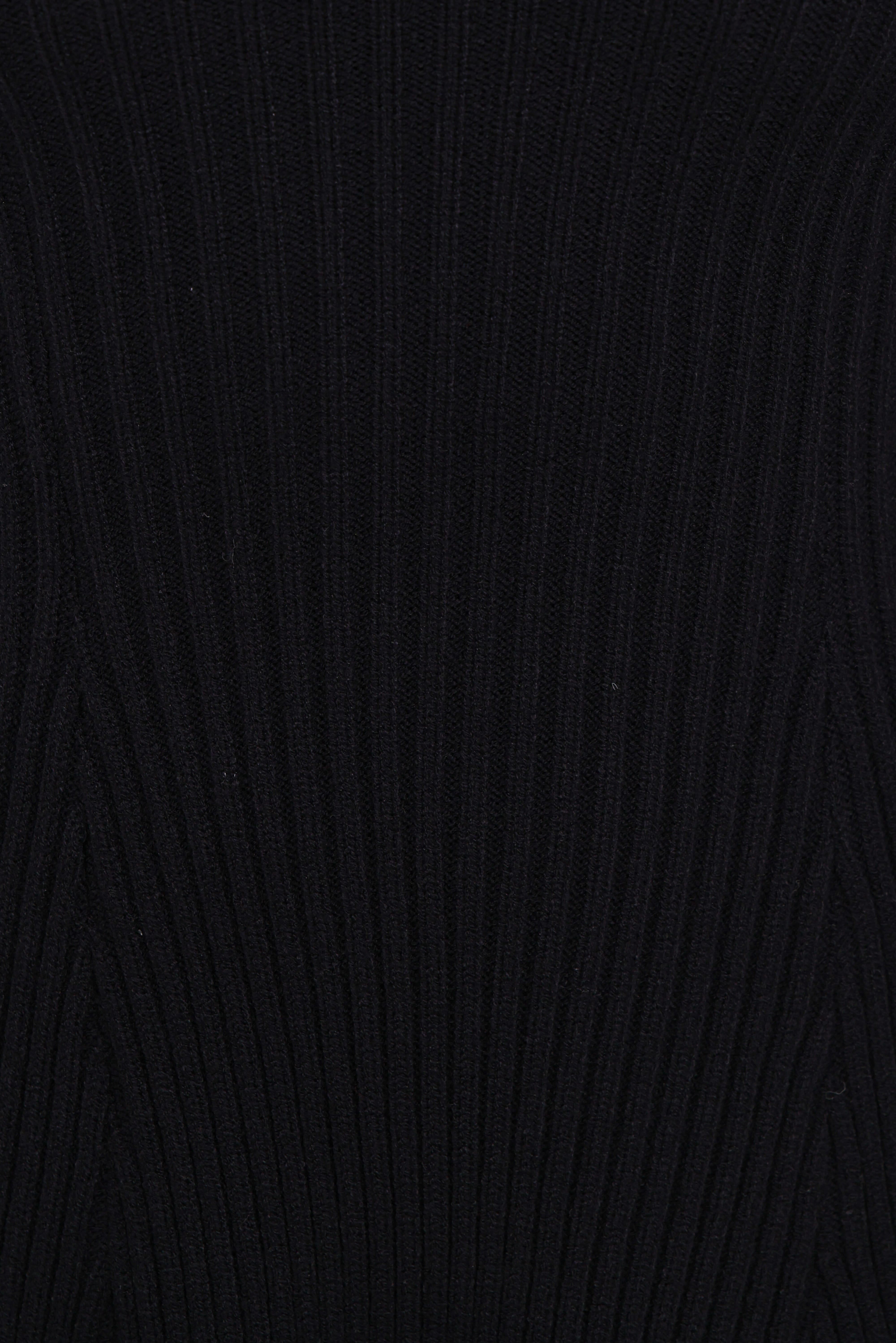 Francisco Long Sleeve Mini Dress - Black