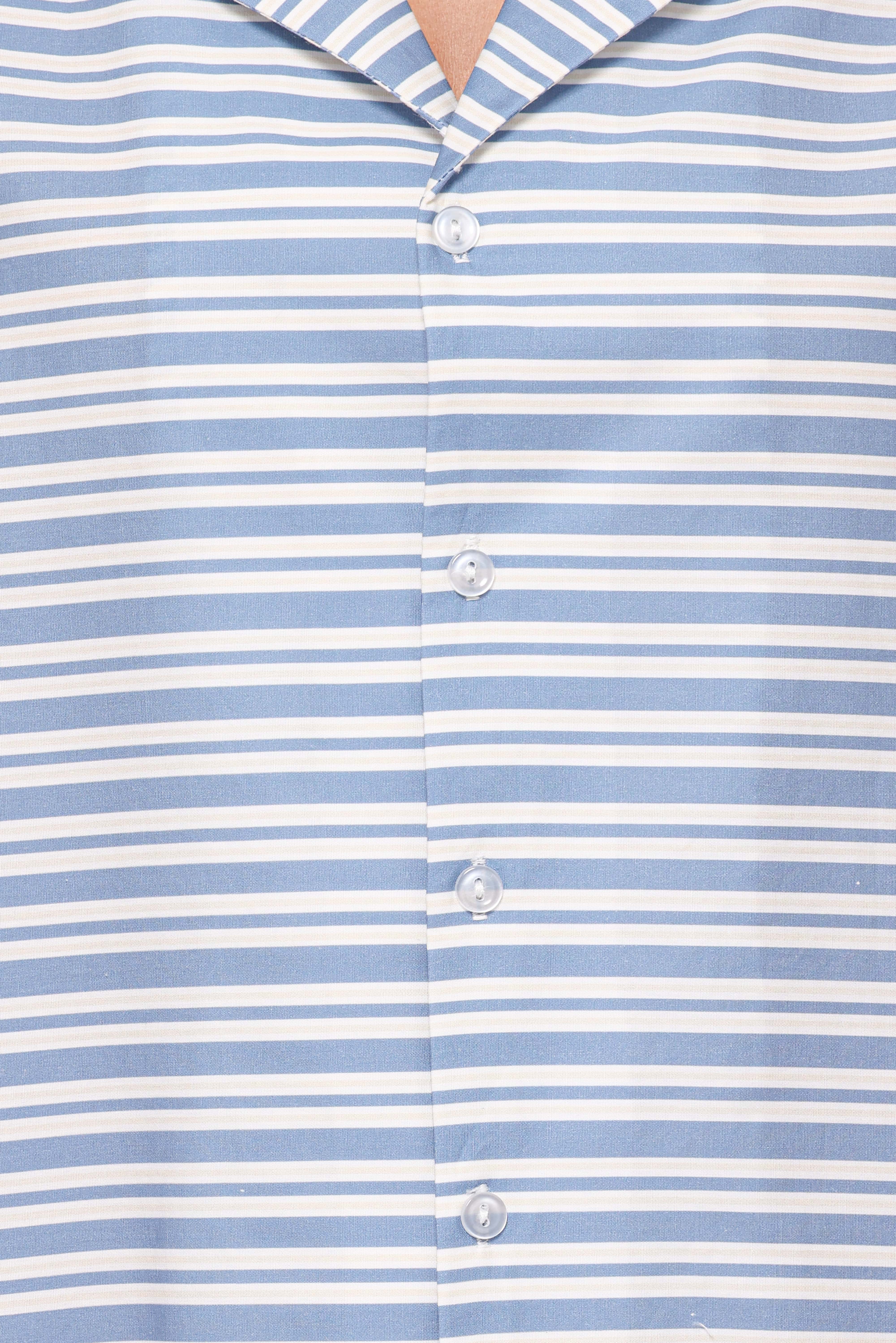Fraser Mini Dress - Blue Stripe