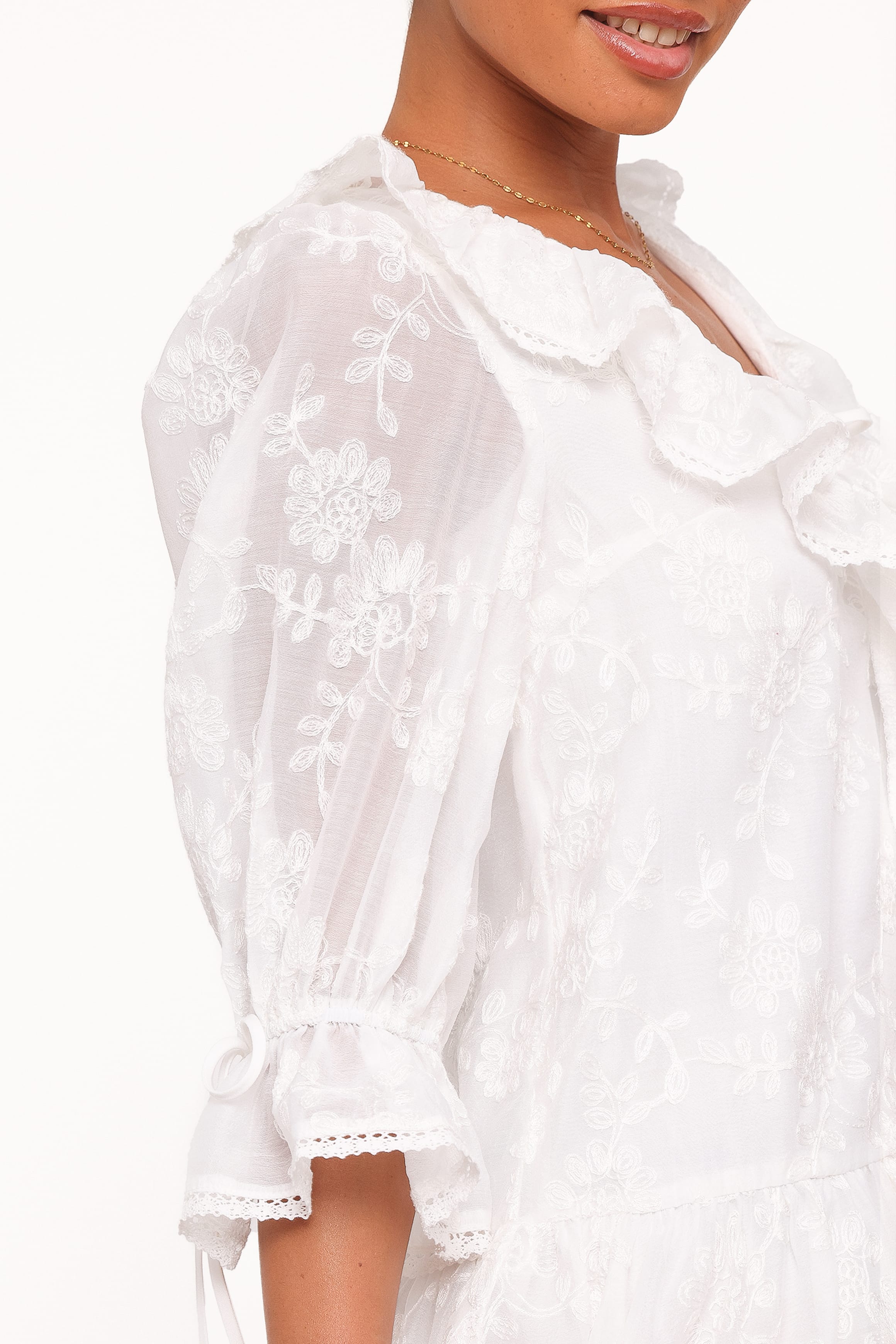 Frenchy Mini Dress - White