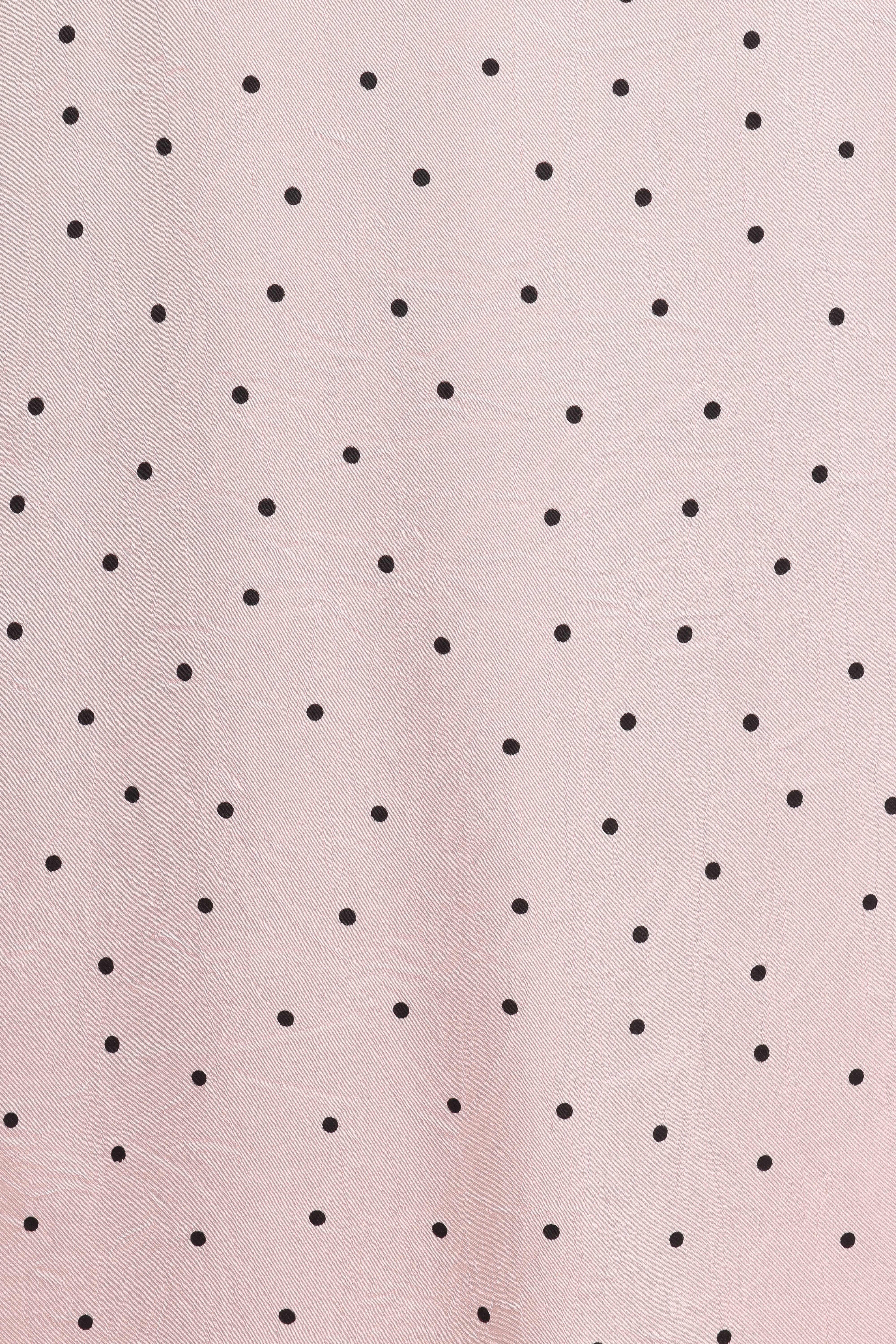 Gabrielle Mini Dress - Pink Polka Dot