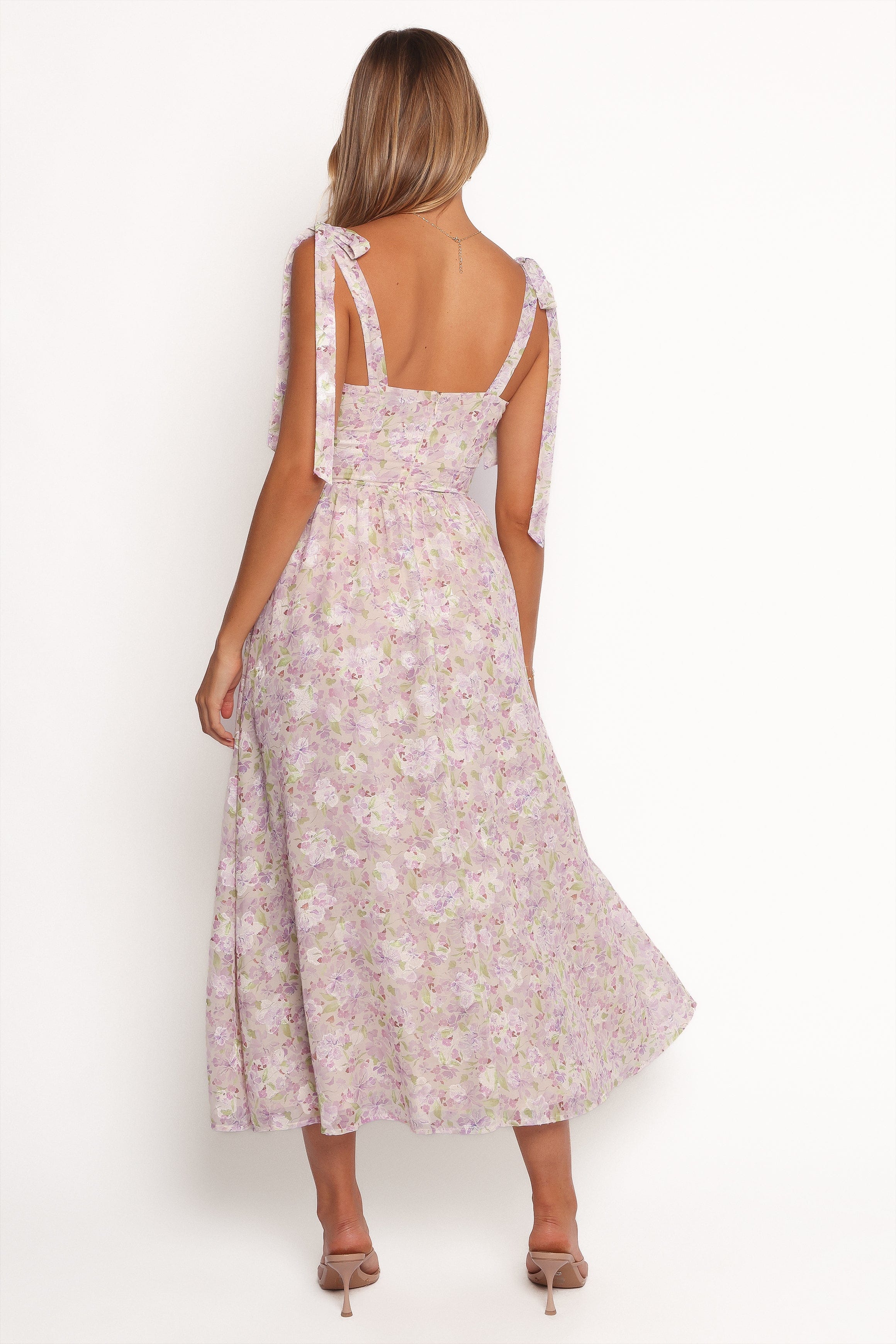 Hayden Maxi Dress - Purple Floral