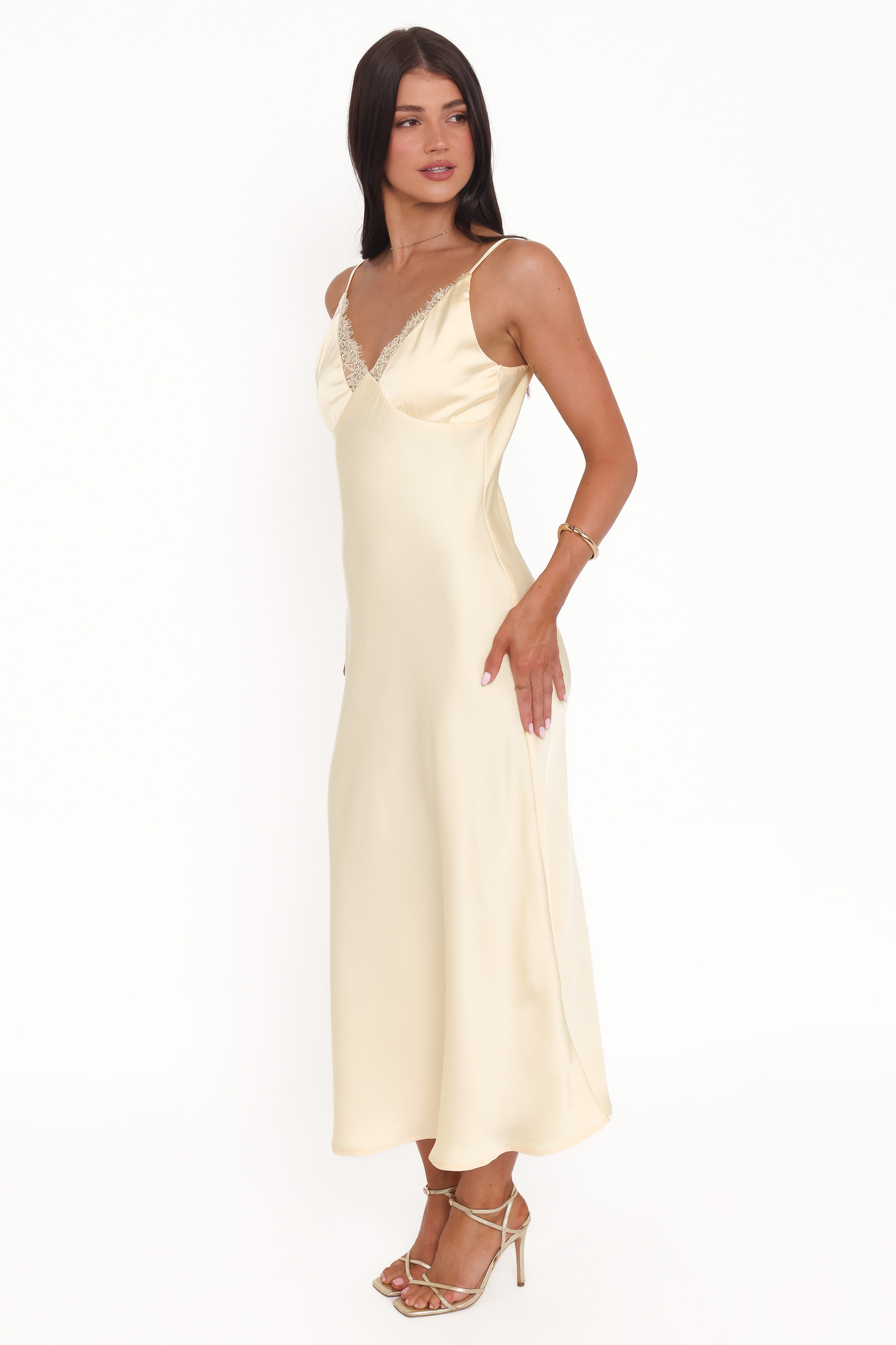Hobi Midi Dress - Butter Yellow