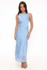 Honey Maxi Dress - Cornflower Blue