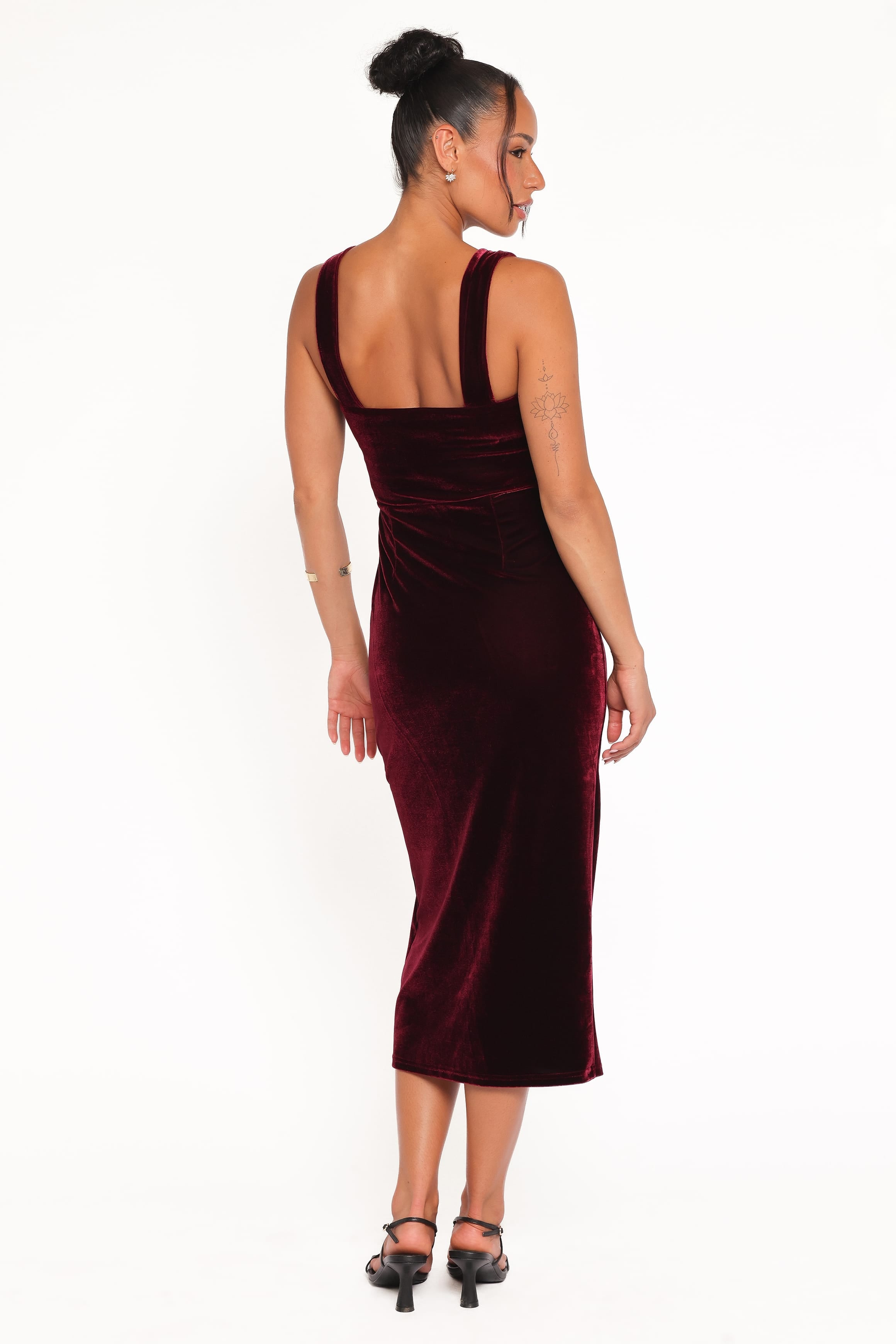 Hyatt Dress - Burgundy
