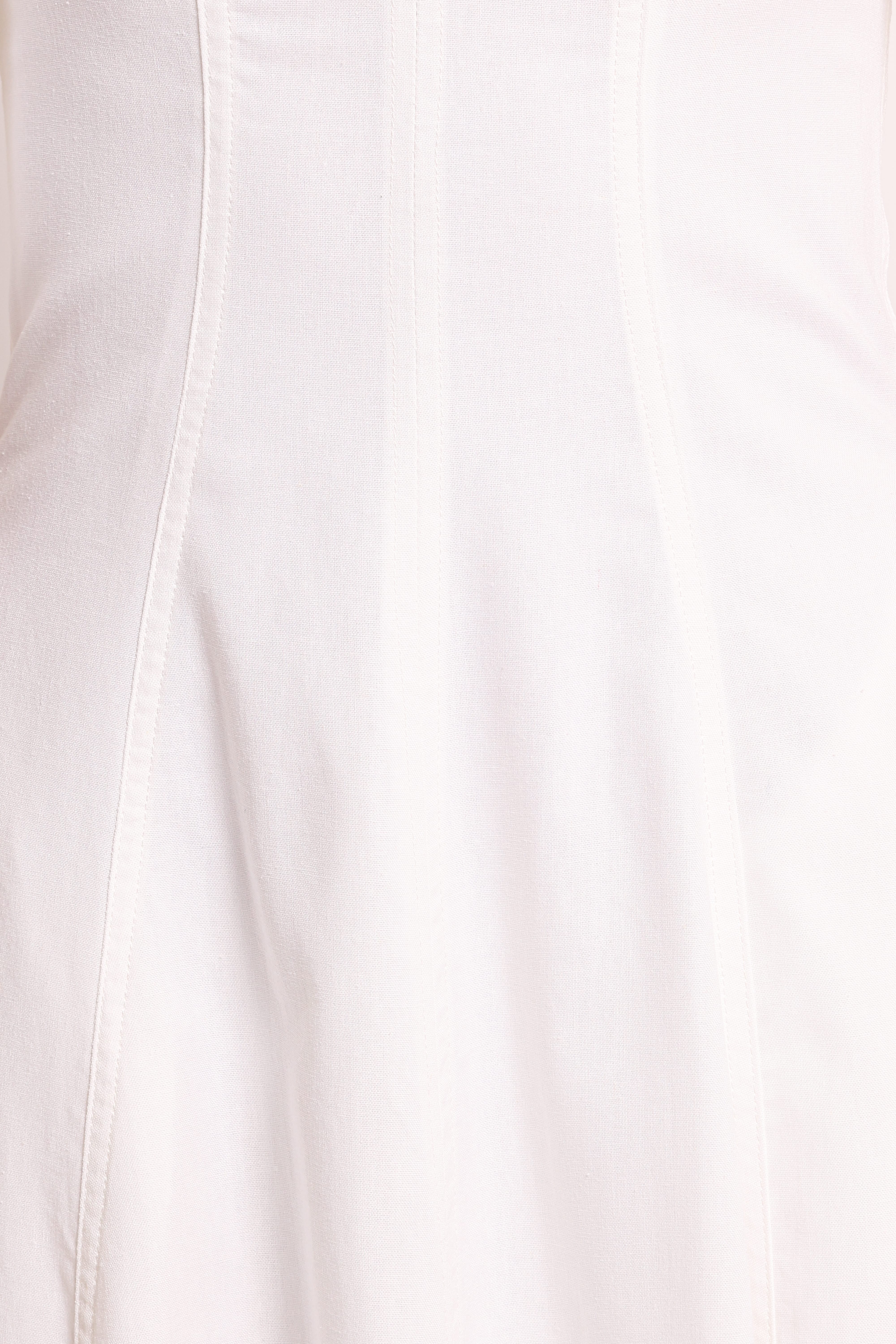 Jensen Off Shoulder Midi Dress - Ivory