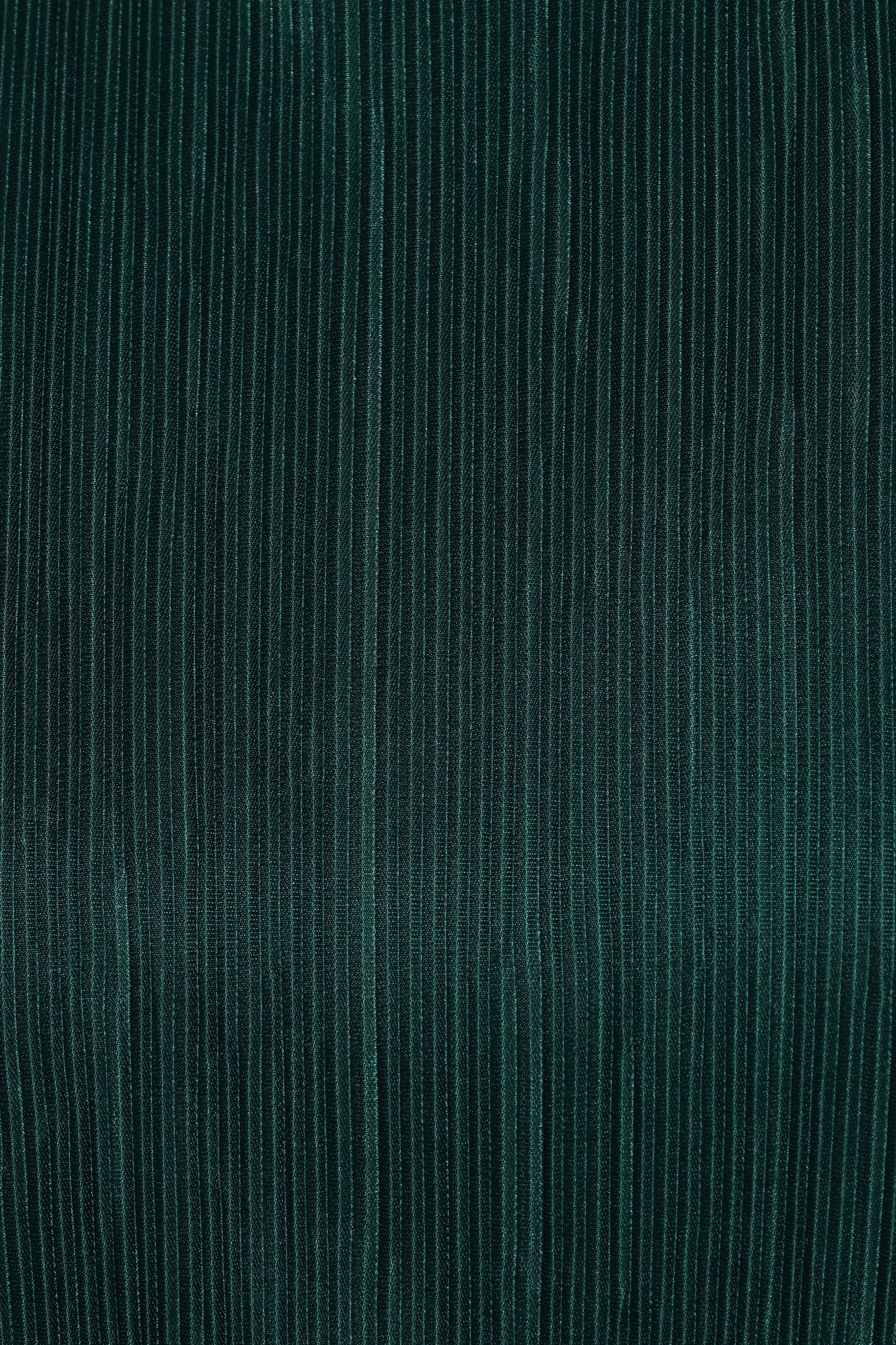Joy Plisse Mini Dress - Dark Jade