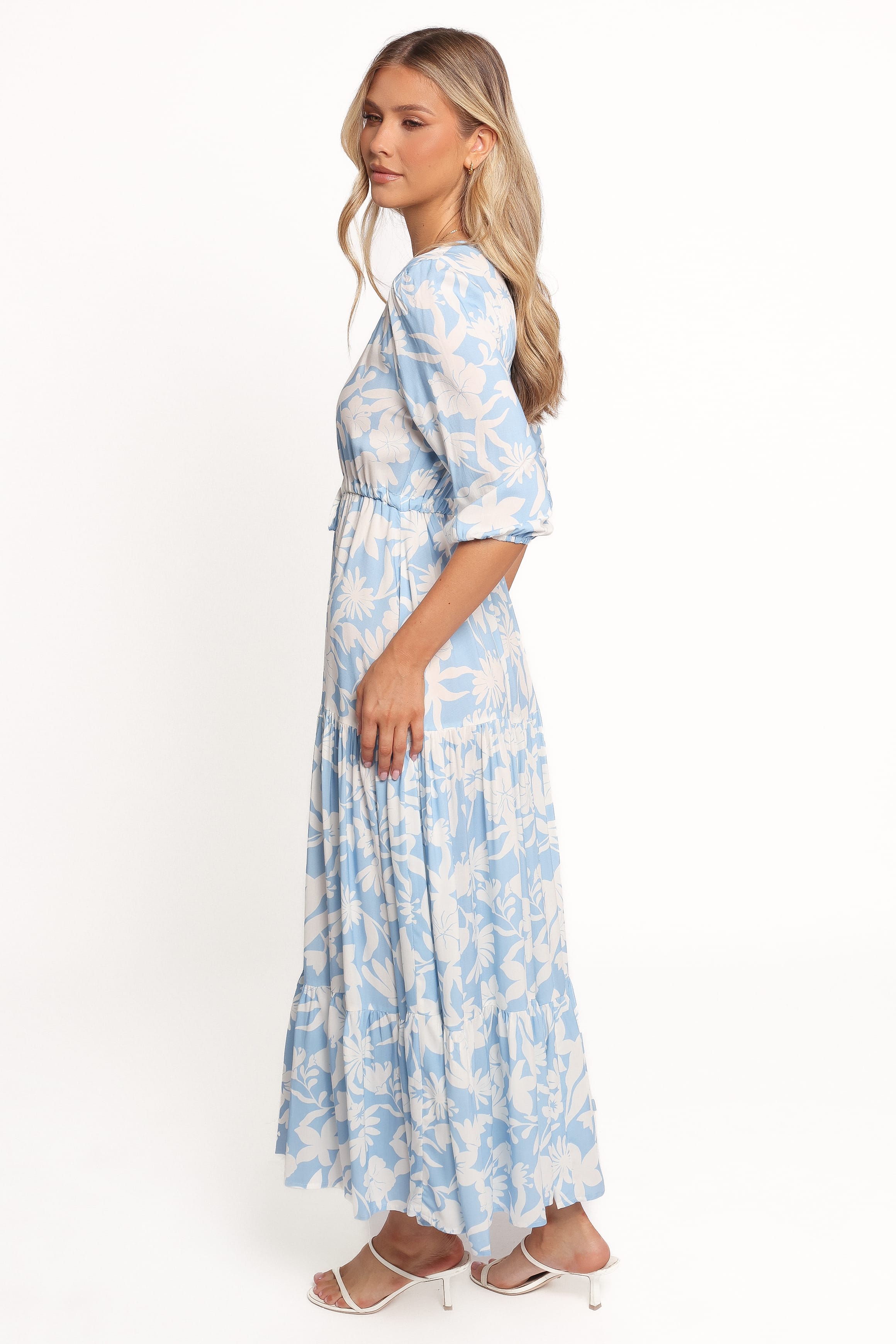 Kelda Dress - Blue Floral