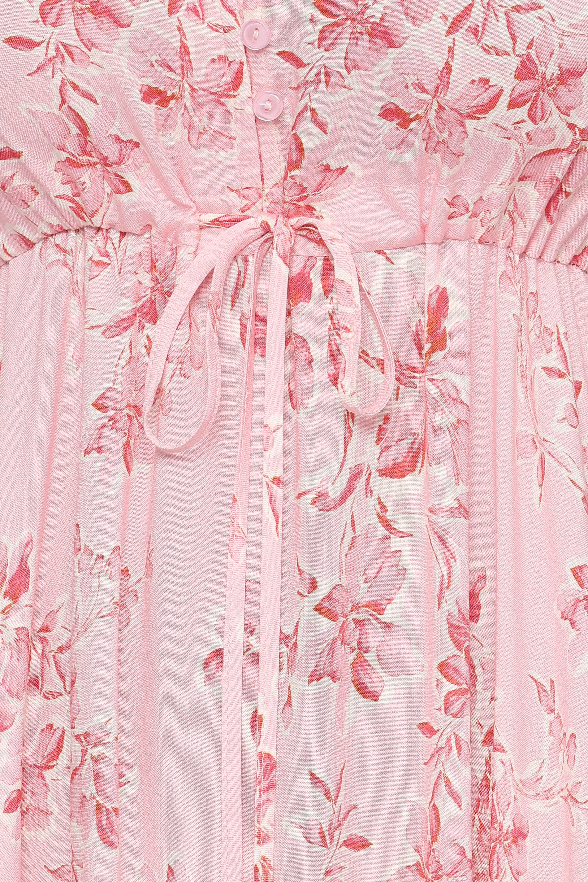Kelda Dress - Rose Pink Floral
