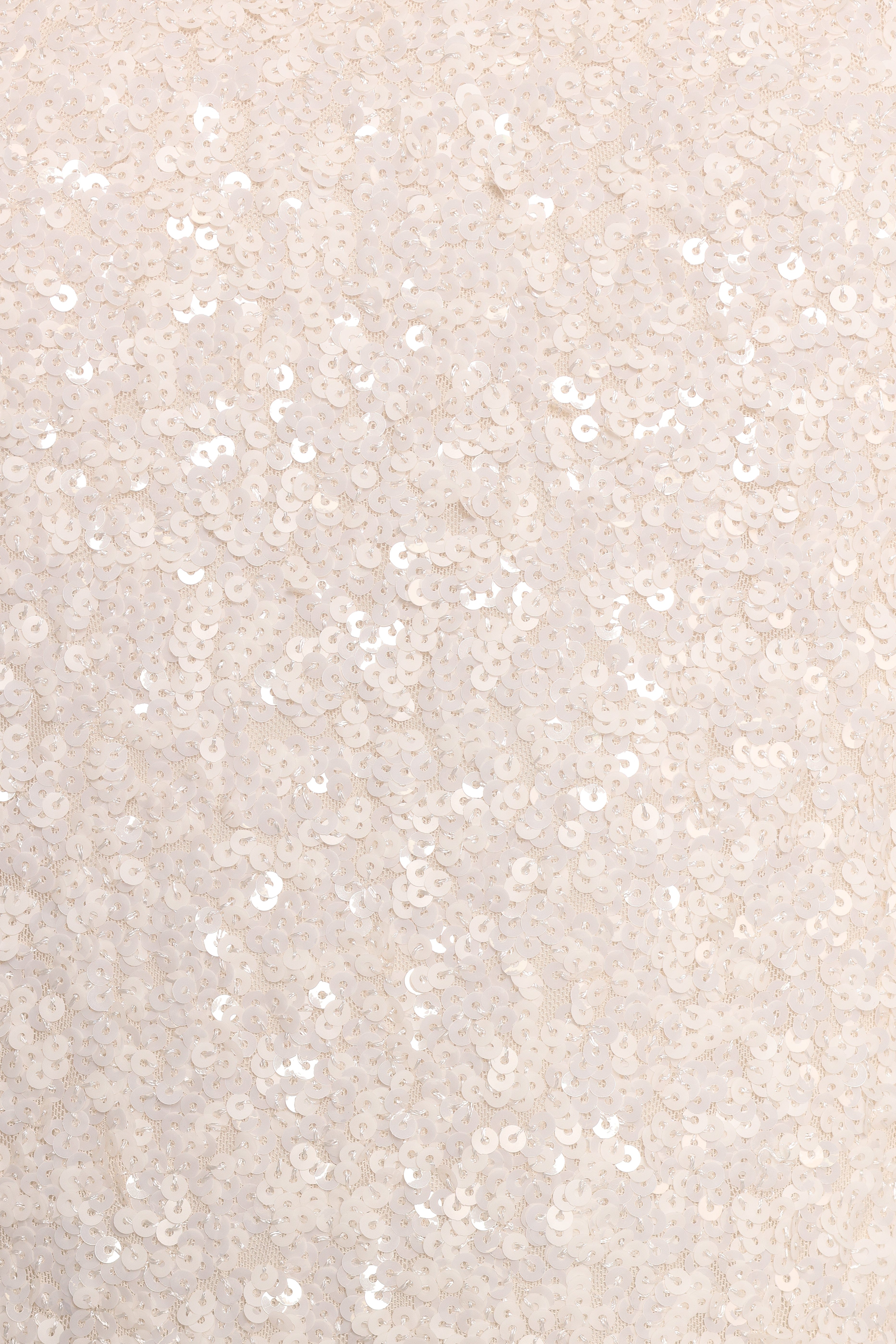 Kezie Sequin Mini Dress - Cream