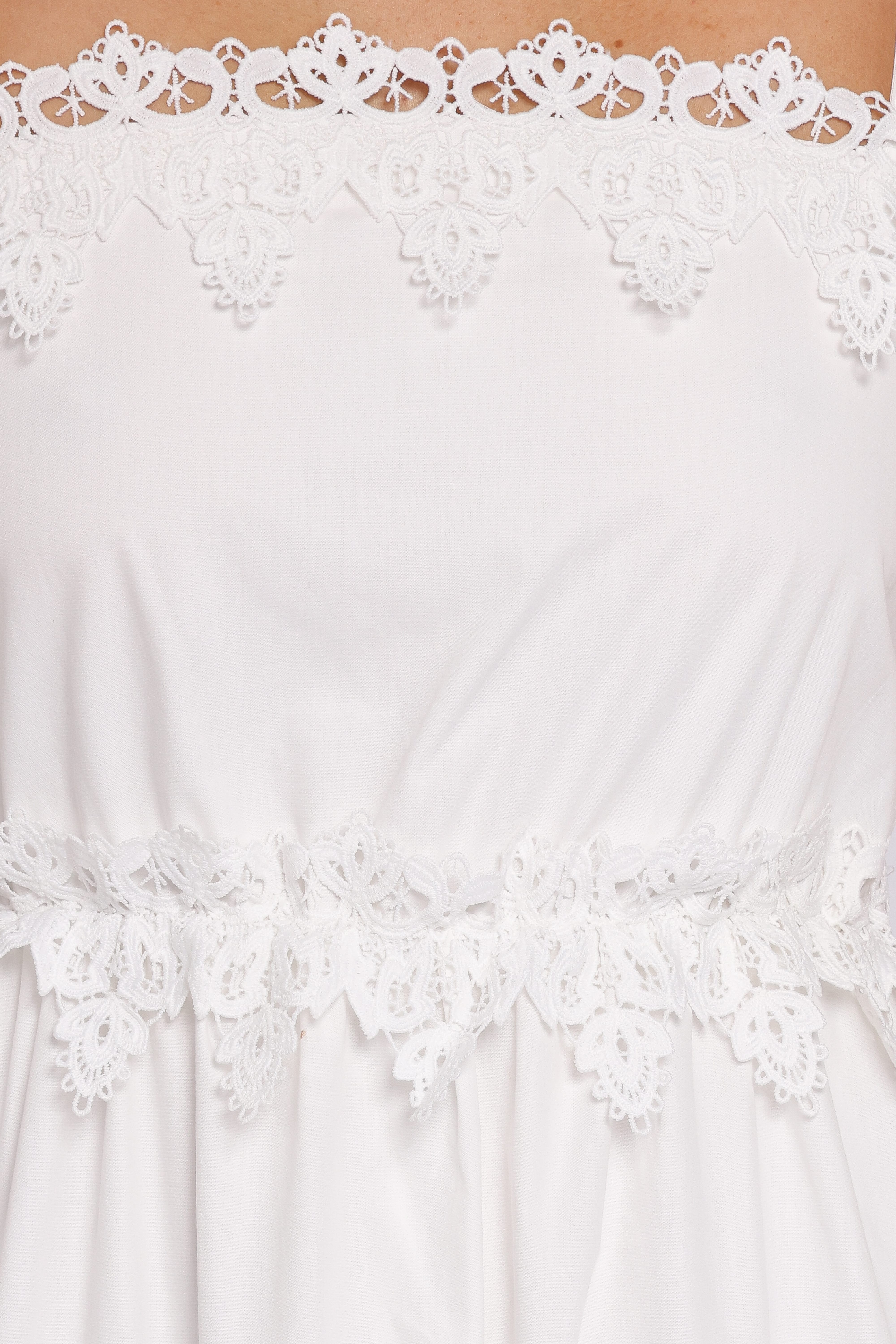 Kiana Midi Dress - White