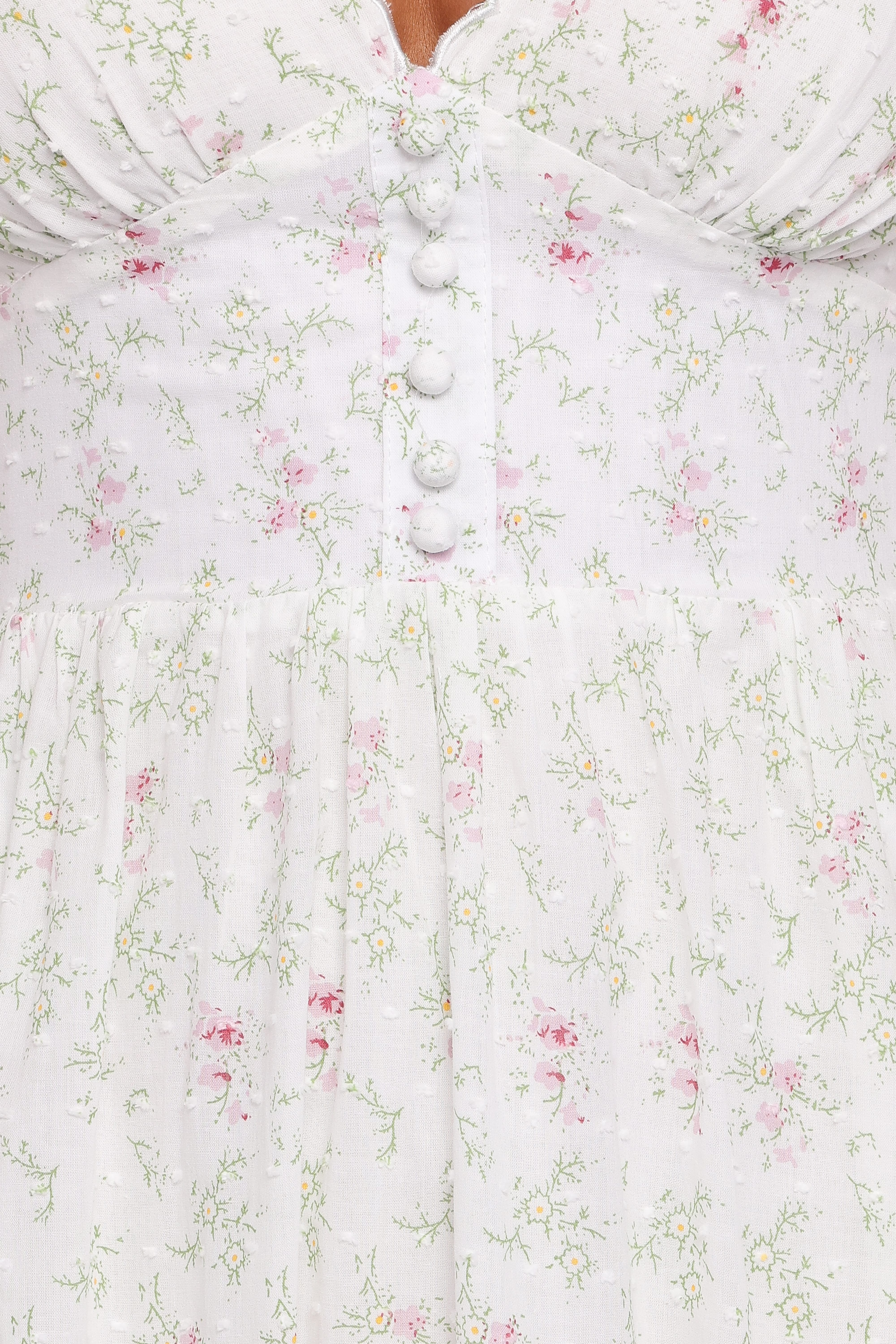 Kimlee Midi Dress - Garden Ditsy