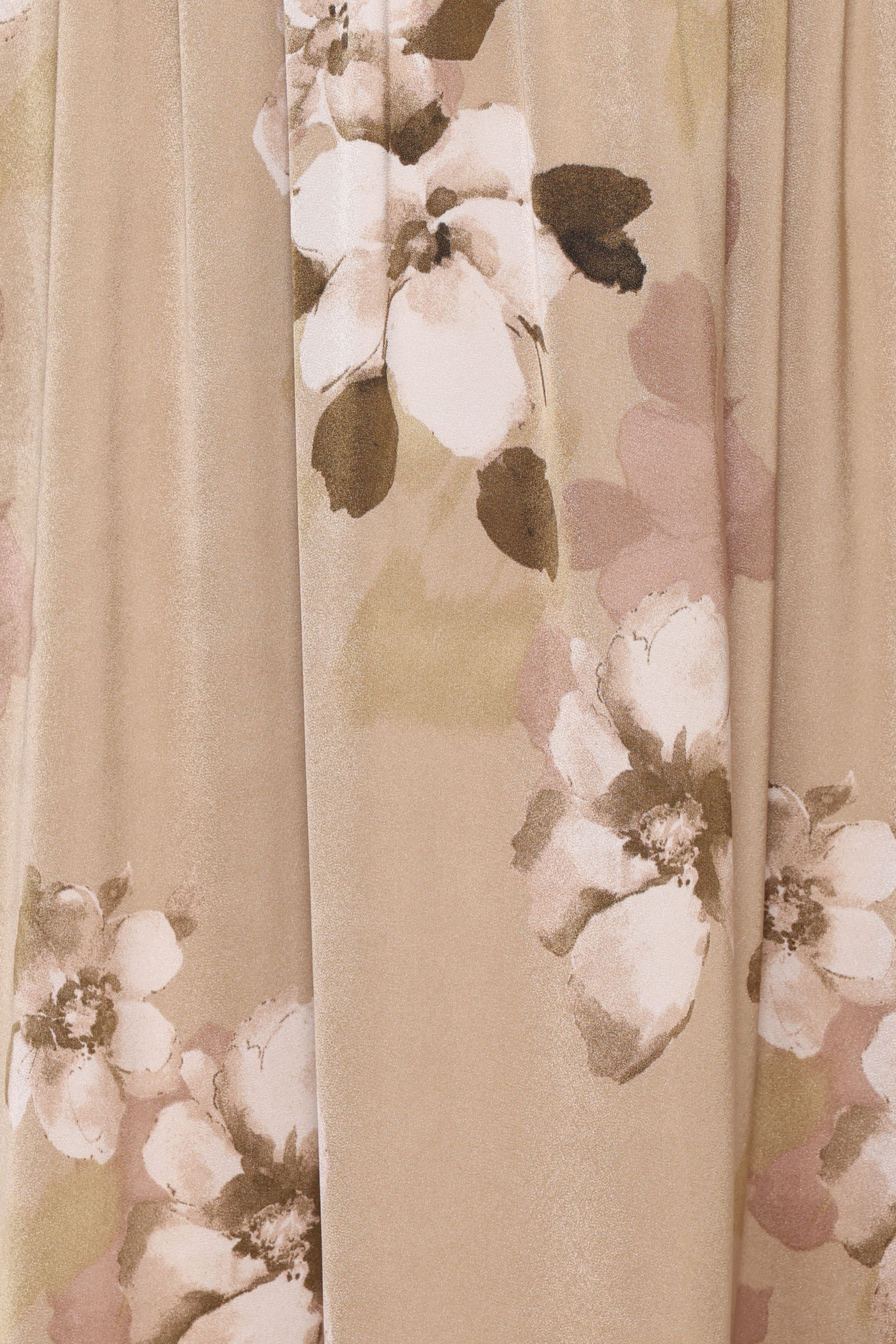 Kindra Long Sleeve Maxi Dress - Brown Floral