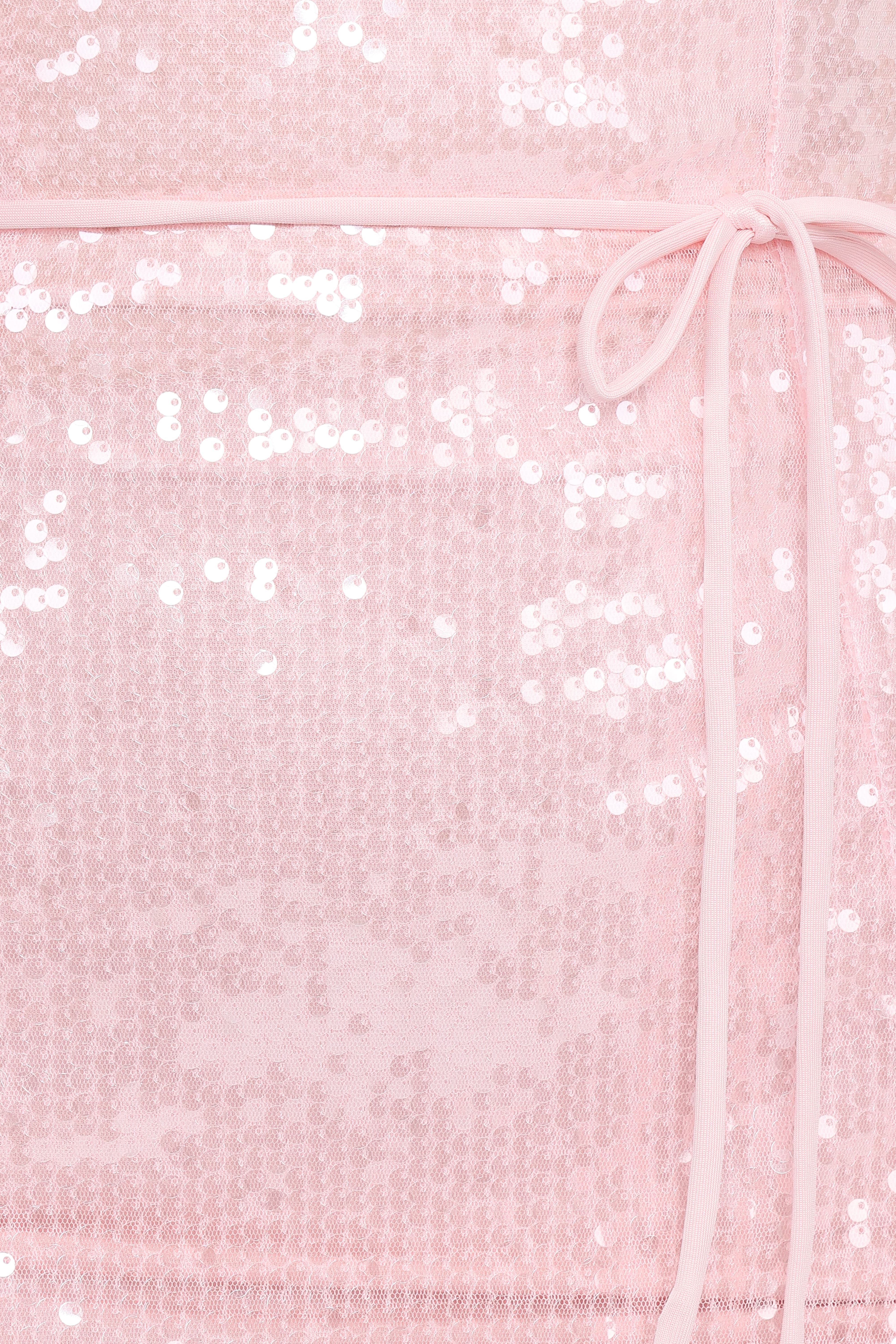 Liliane Maxi Dress - Pink Sequin