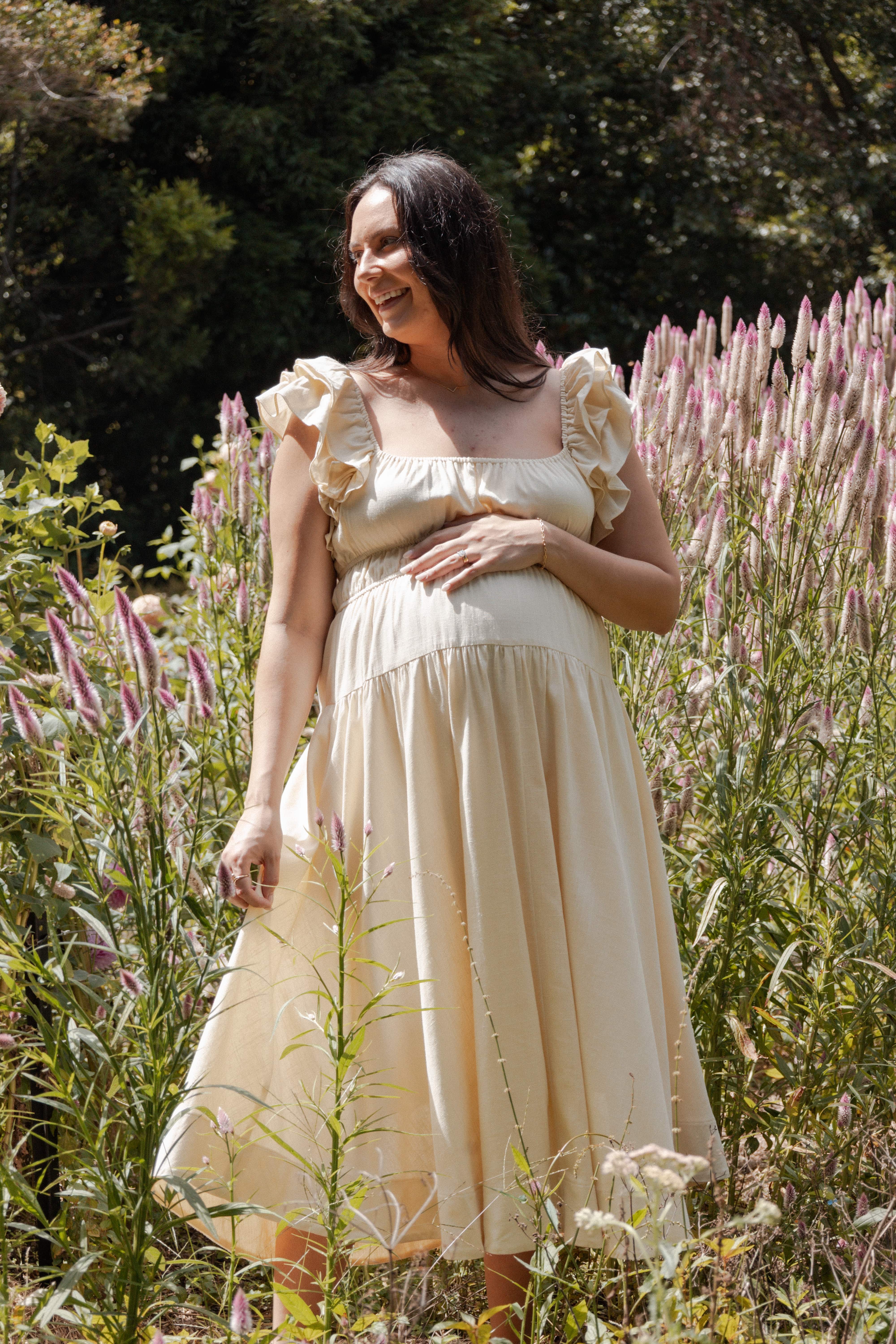 Linda Midi Dress - Butter Yellow