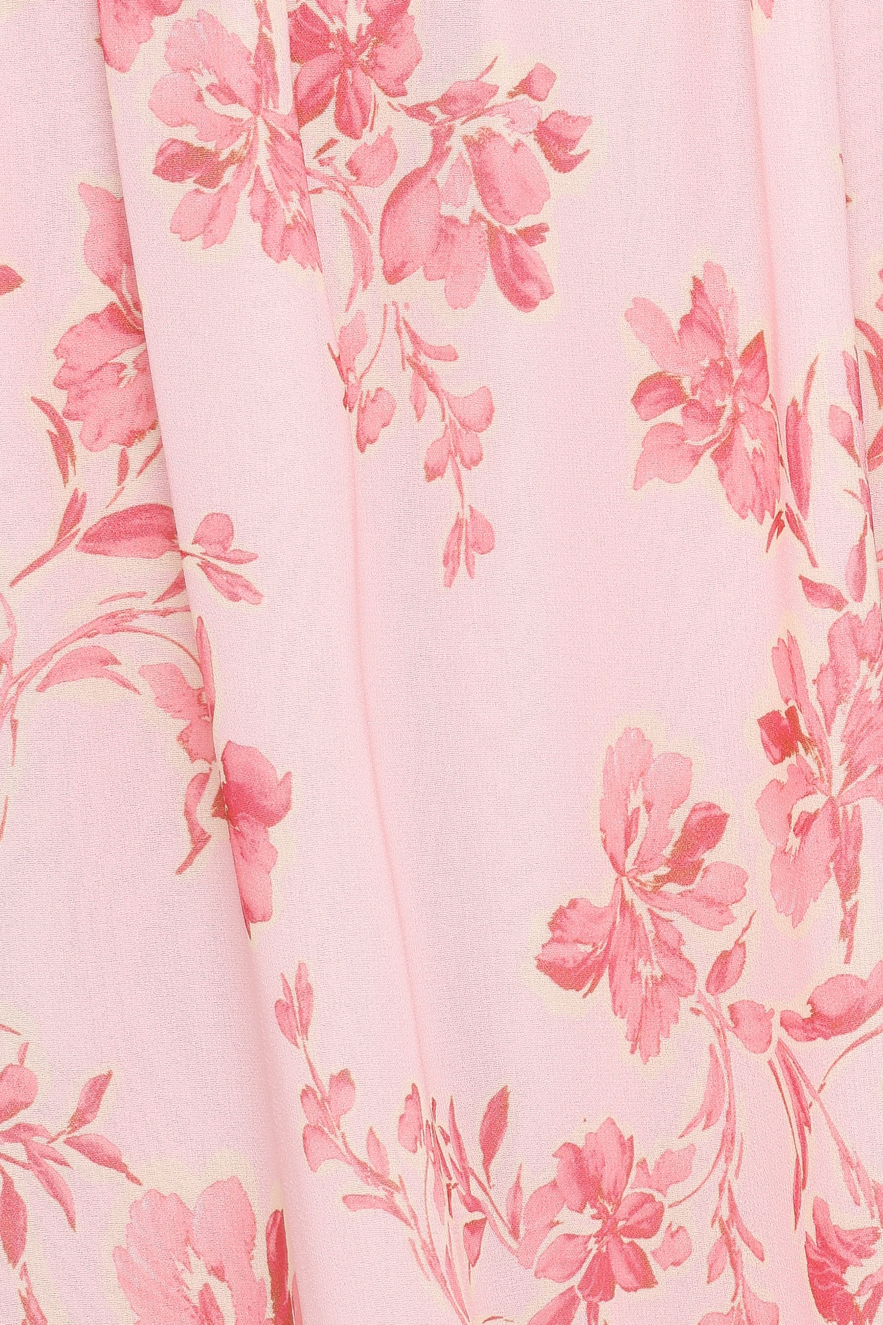 Majesty Maxi Dress - Rose Pink Floral
