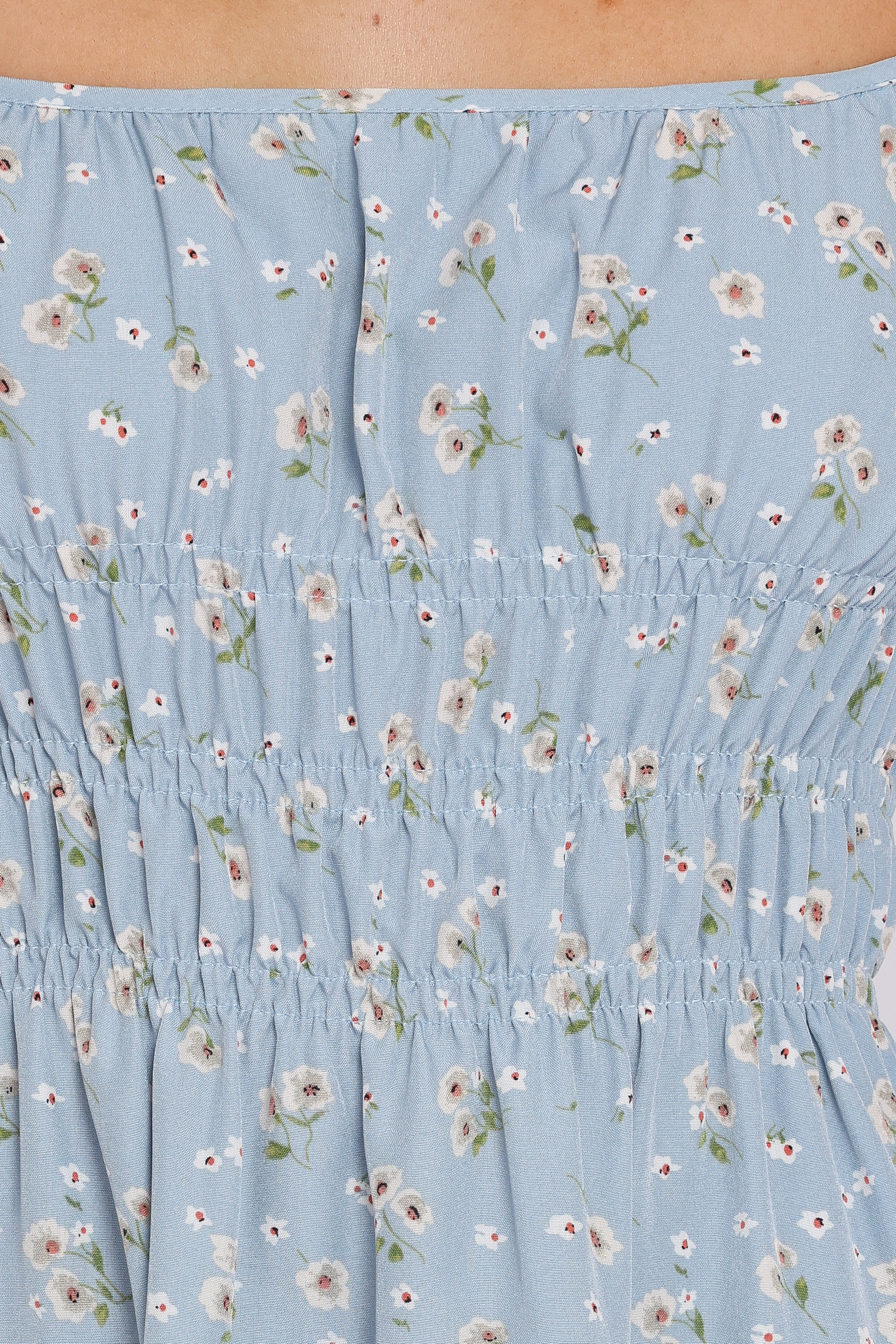 Makayla Mini Dress - Blue Floral