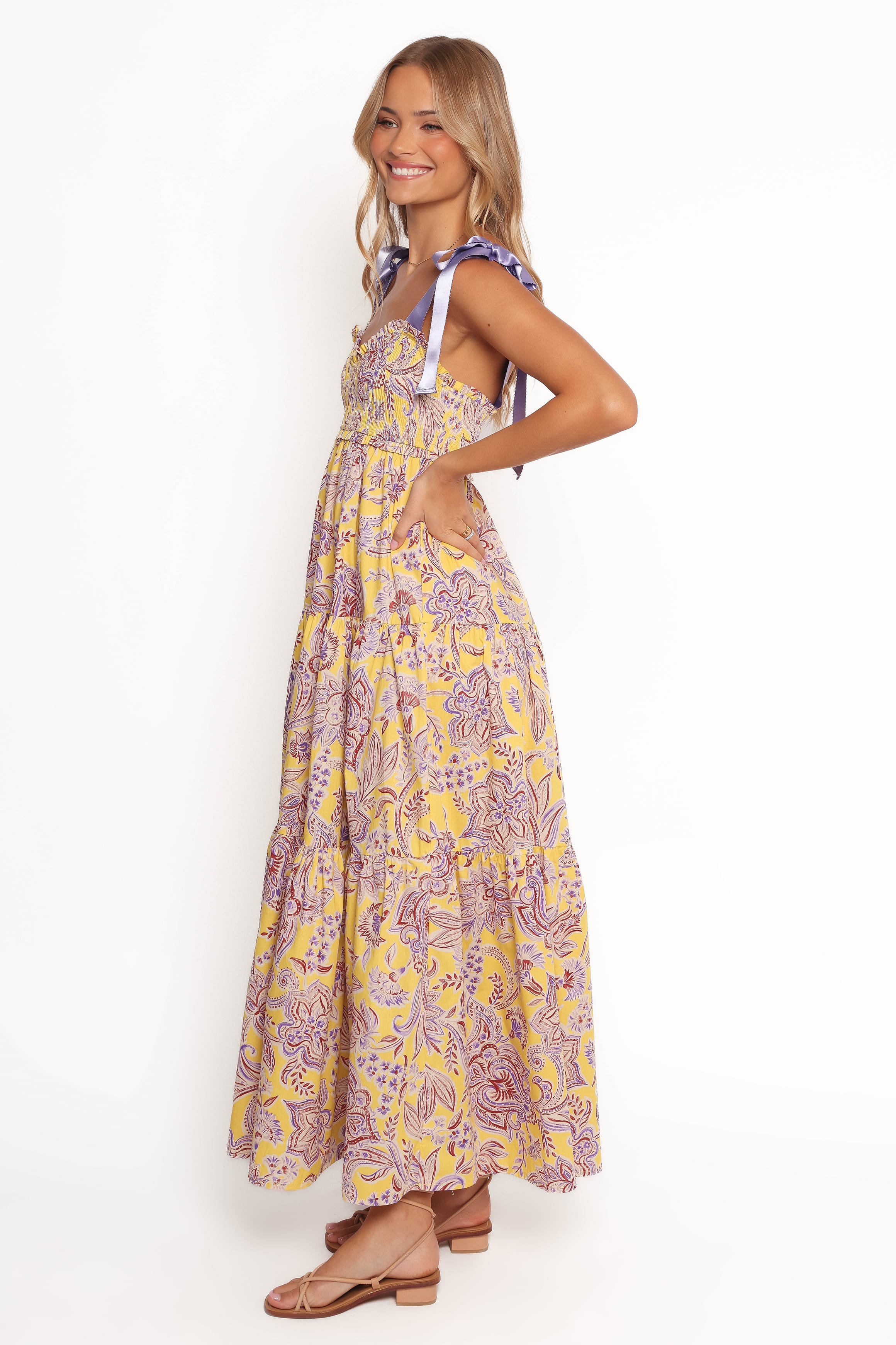 Marigold Maxi Dress - Evening Primrose