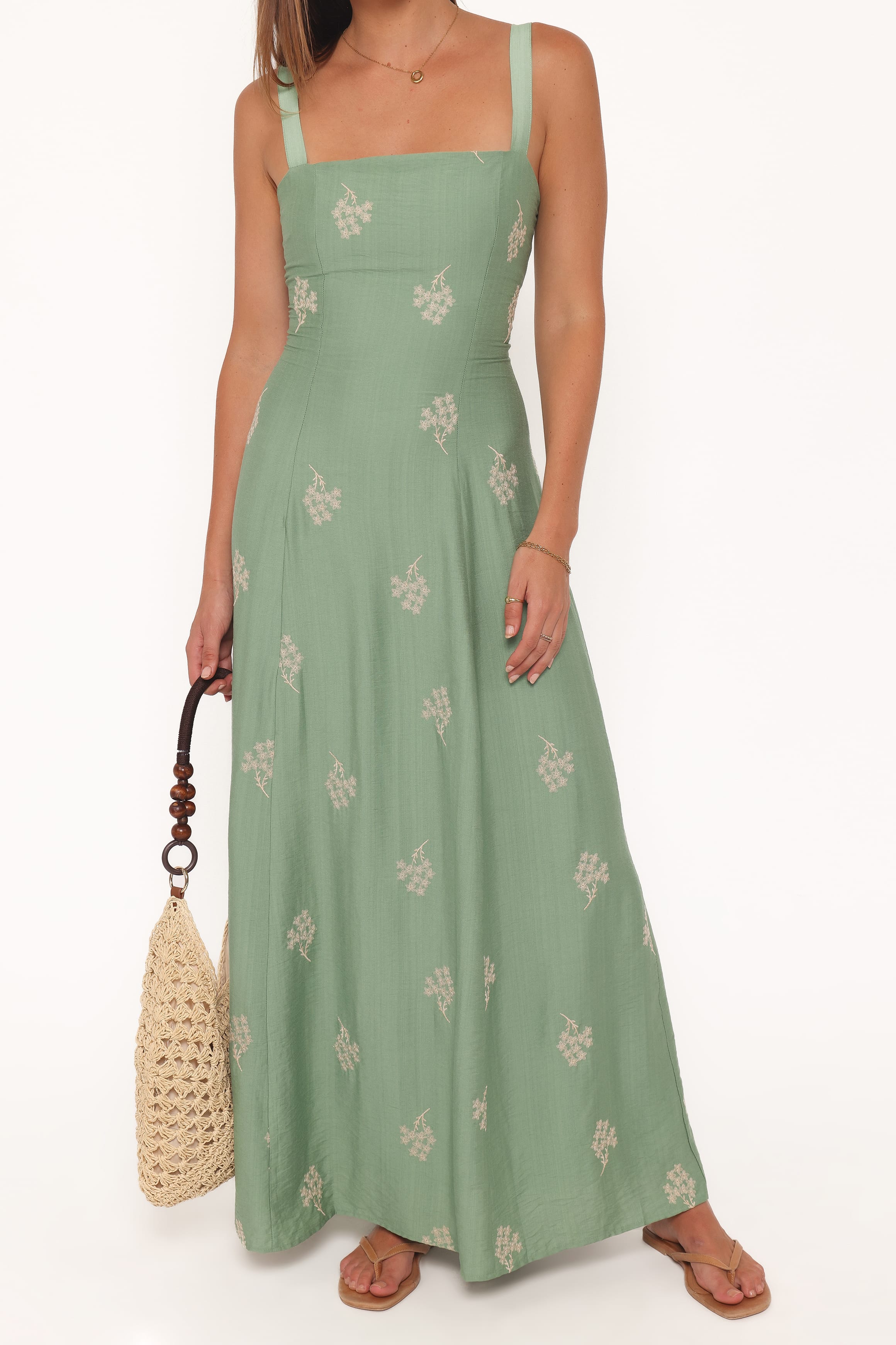 Oregon Maxi Dress - Green