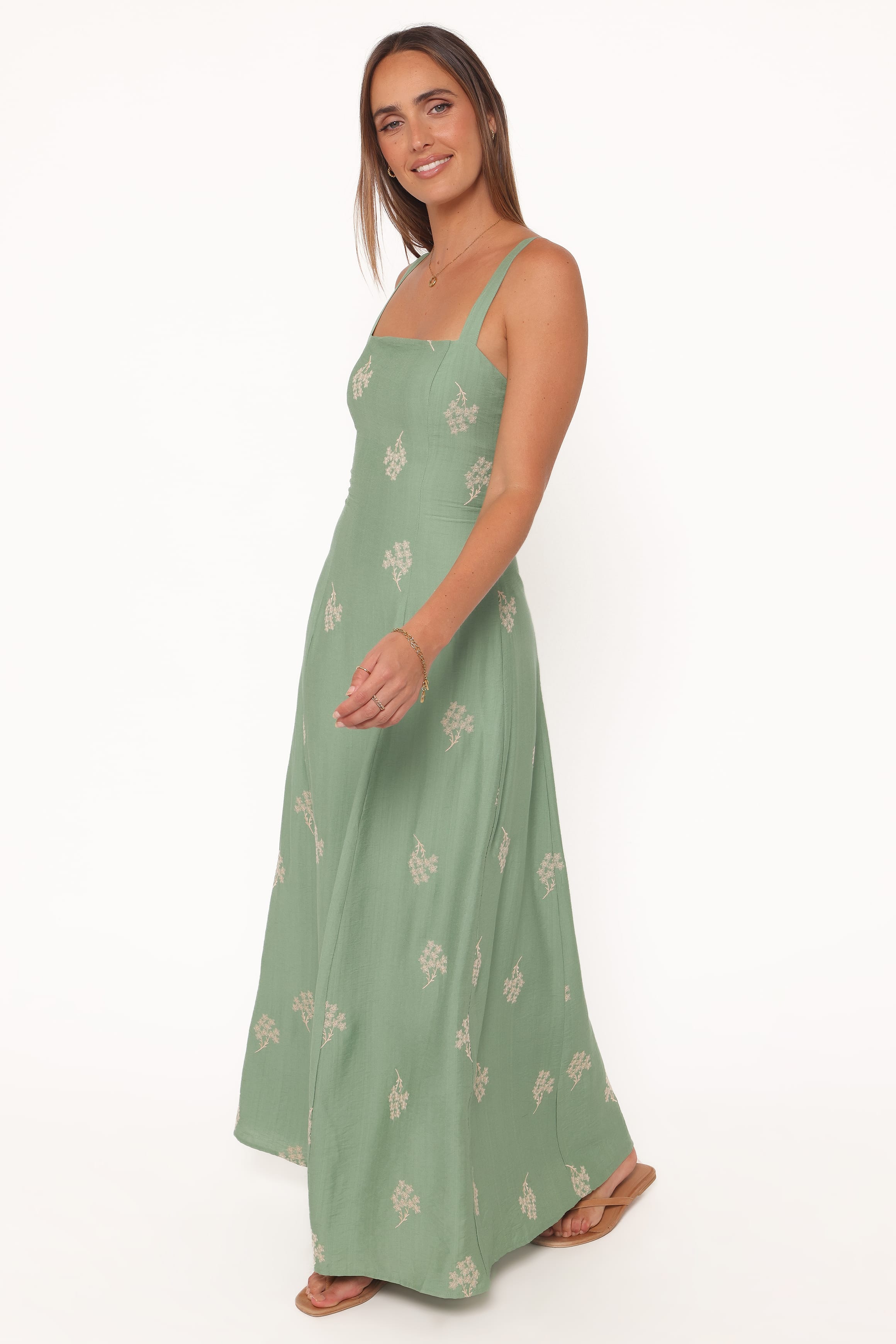 Oregon Maxi Dress - Green