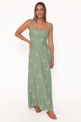 Oregon Maxi Dress - Green
