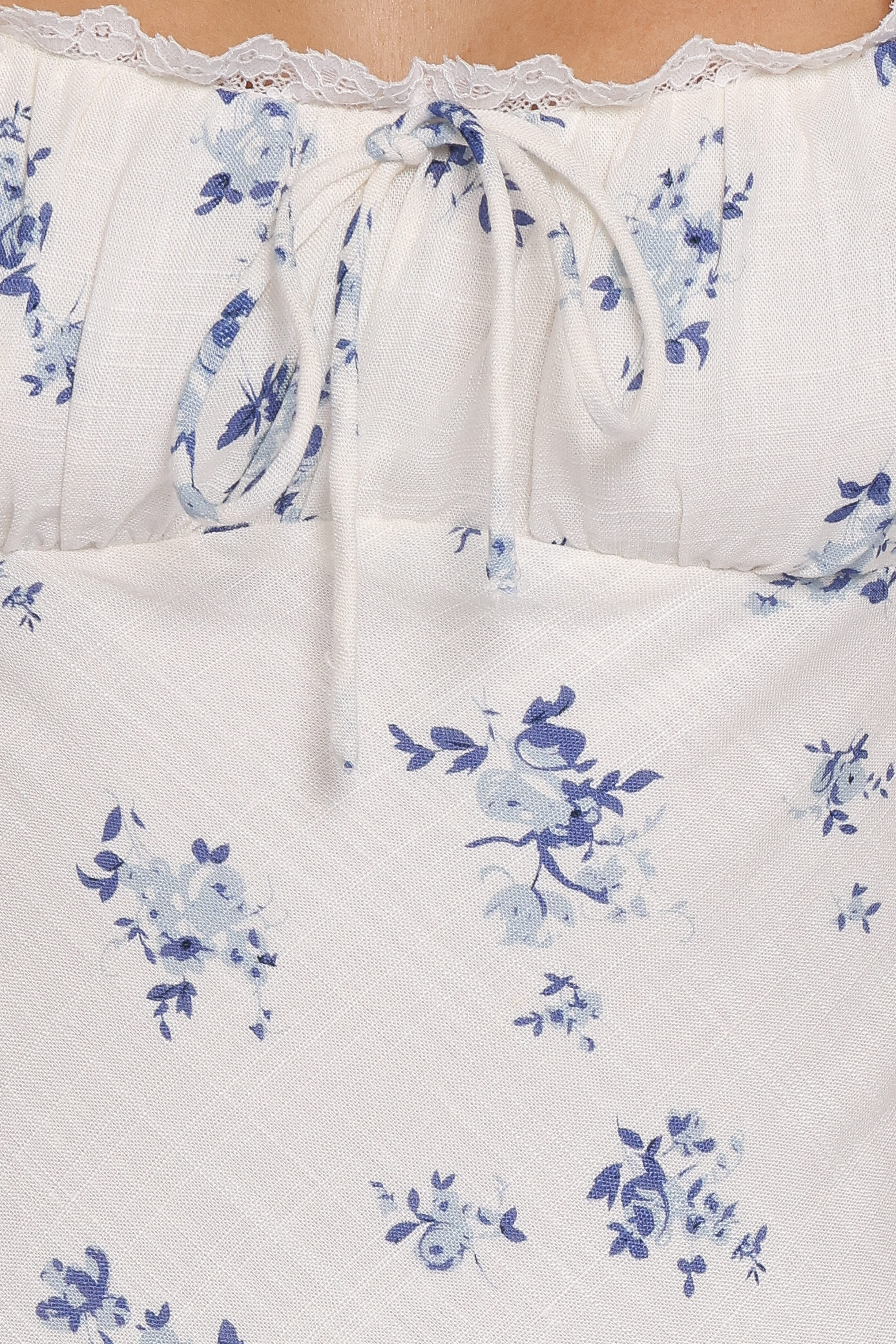 Sakara Maxi Dress - Blue Floral