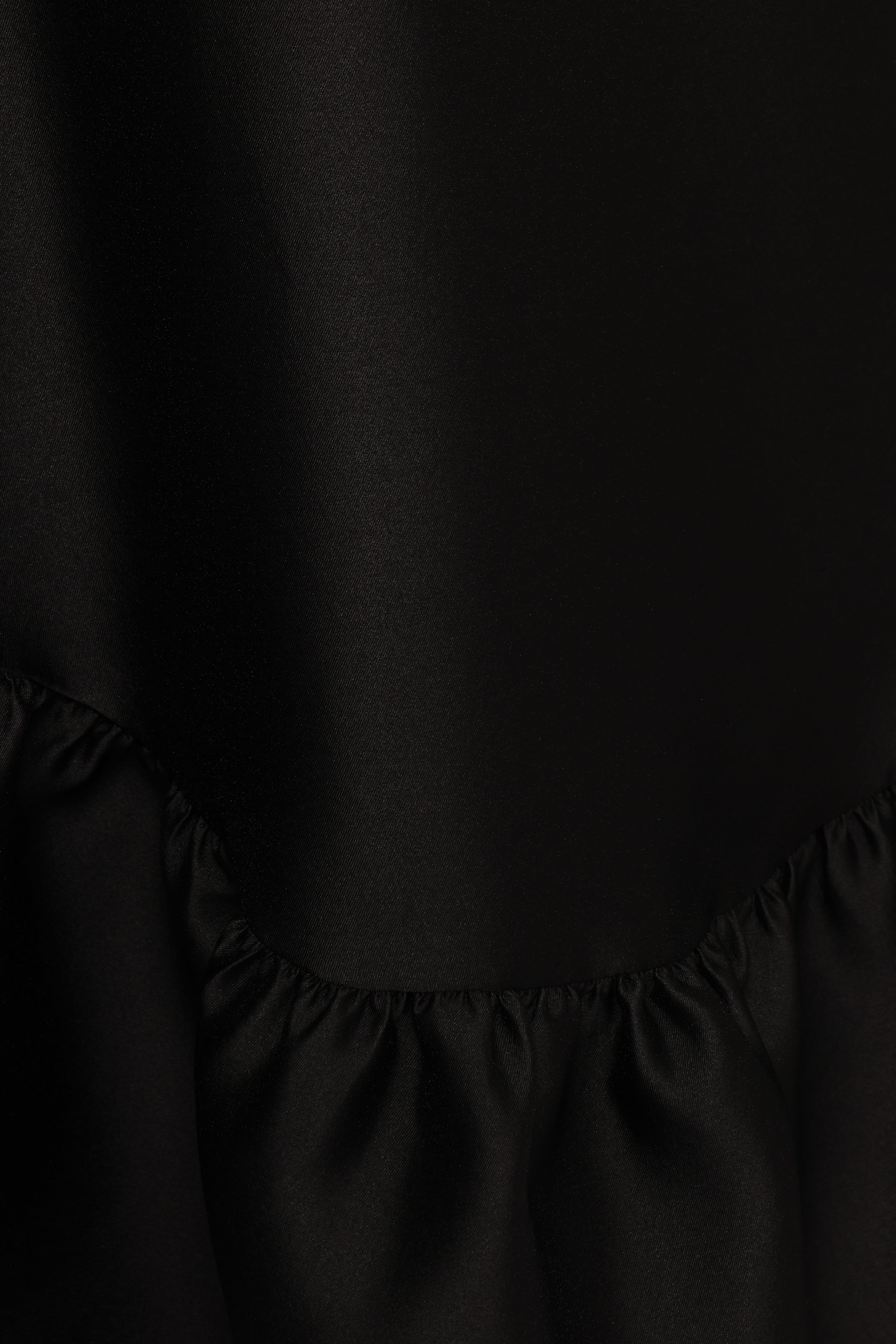 Soren Halterneck Midi Dress - Black