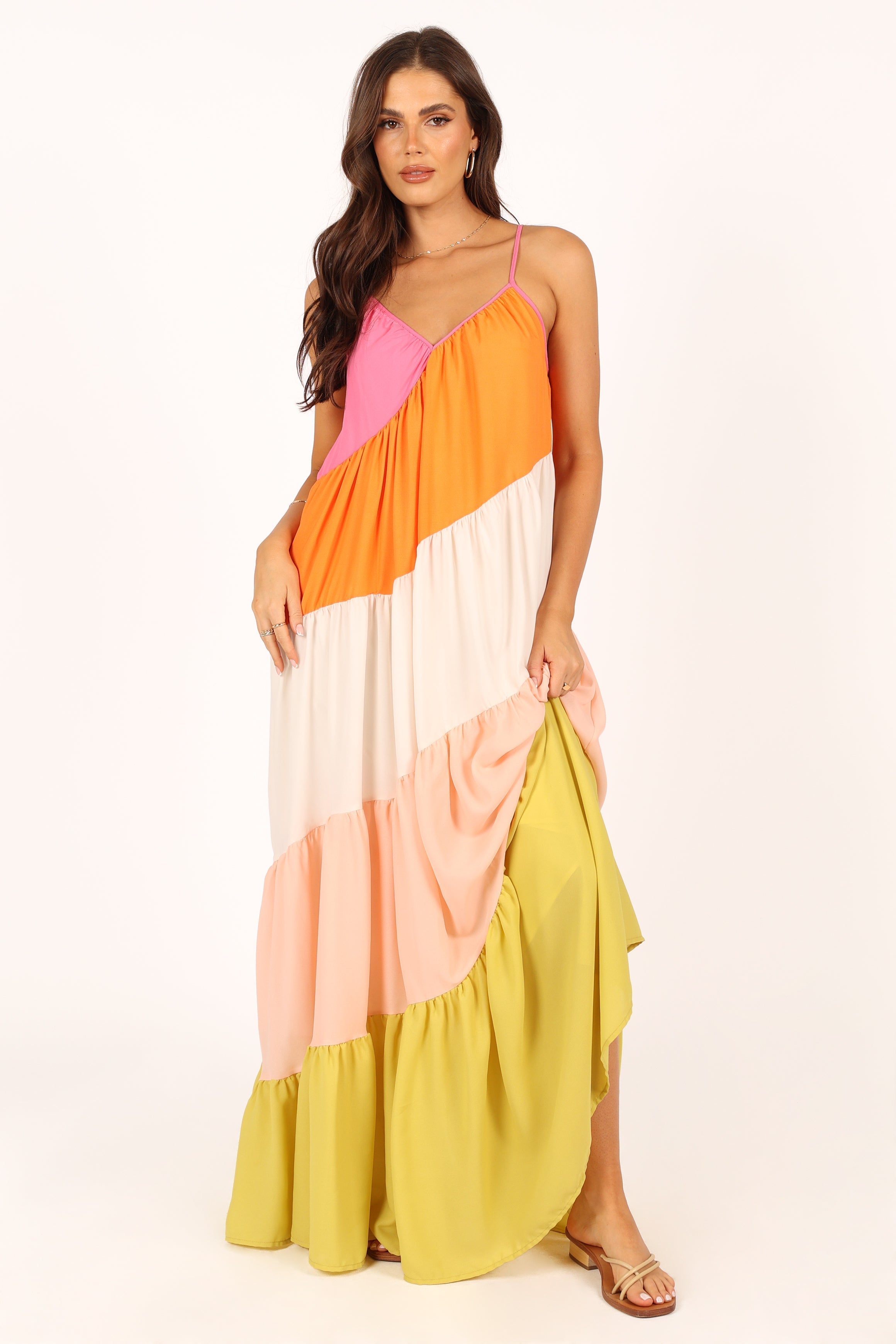 Tallulah Tiered Maxi Dress - Multi
