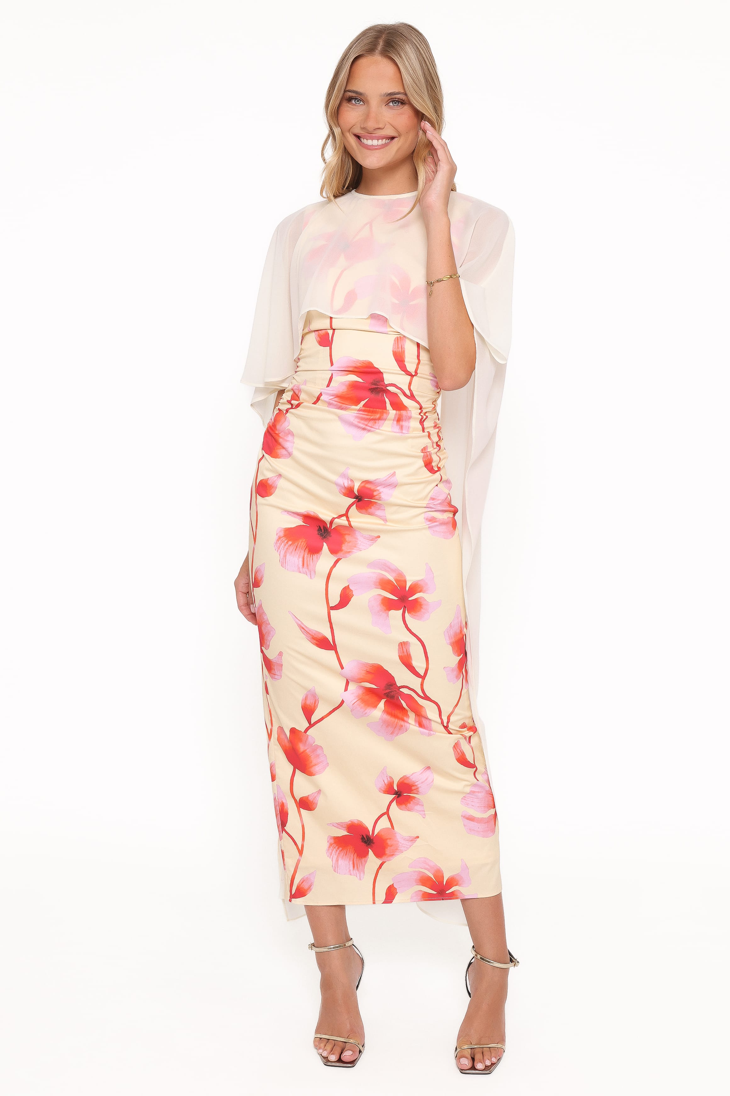 Tamzyn Maxi Dress - Pink Floral