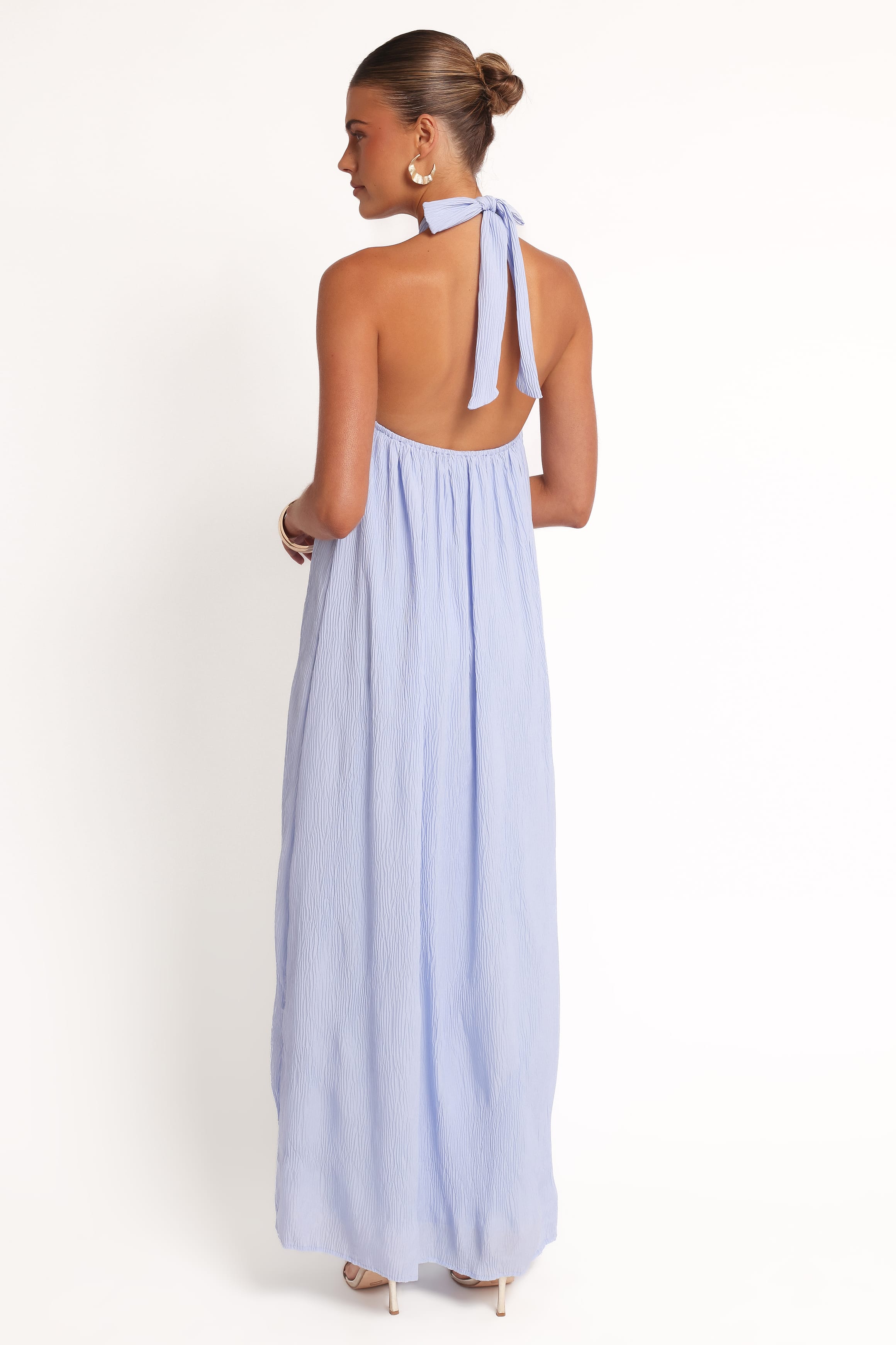 Theophania Maxi Dress - Pale Blue