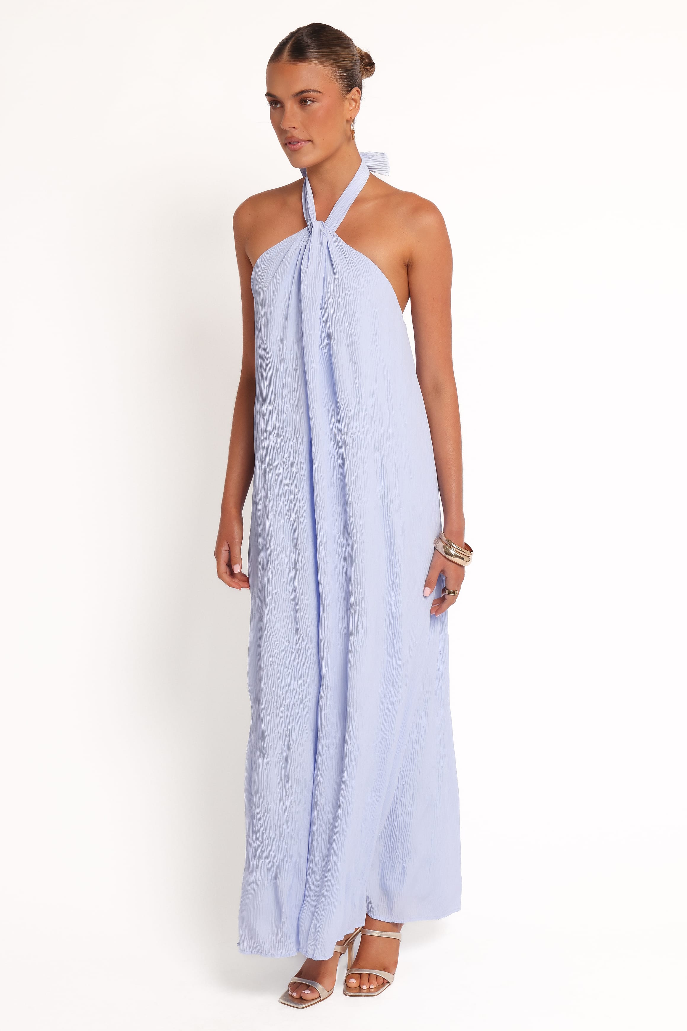 Theophania Maxi Dress - Pale Blue
