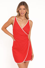 Zion Mini Dress - Red