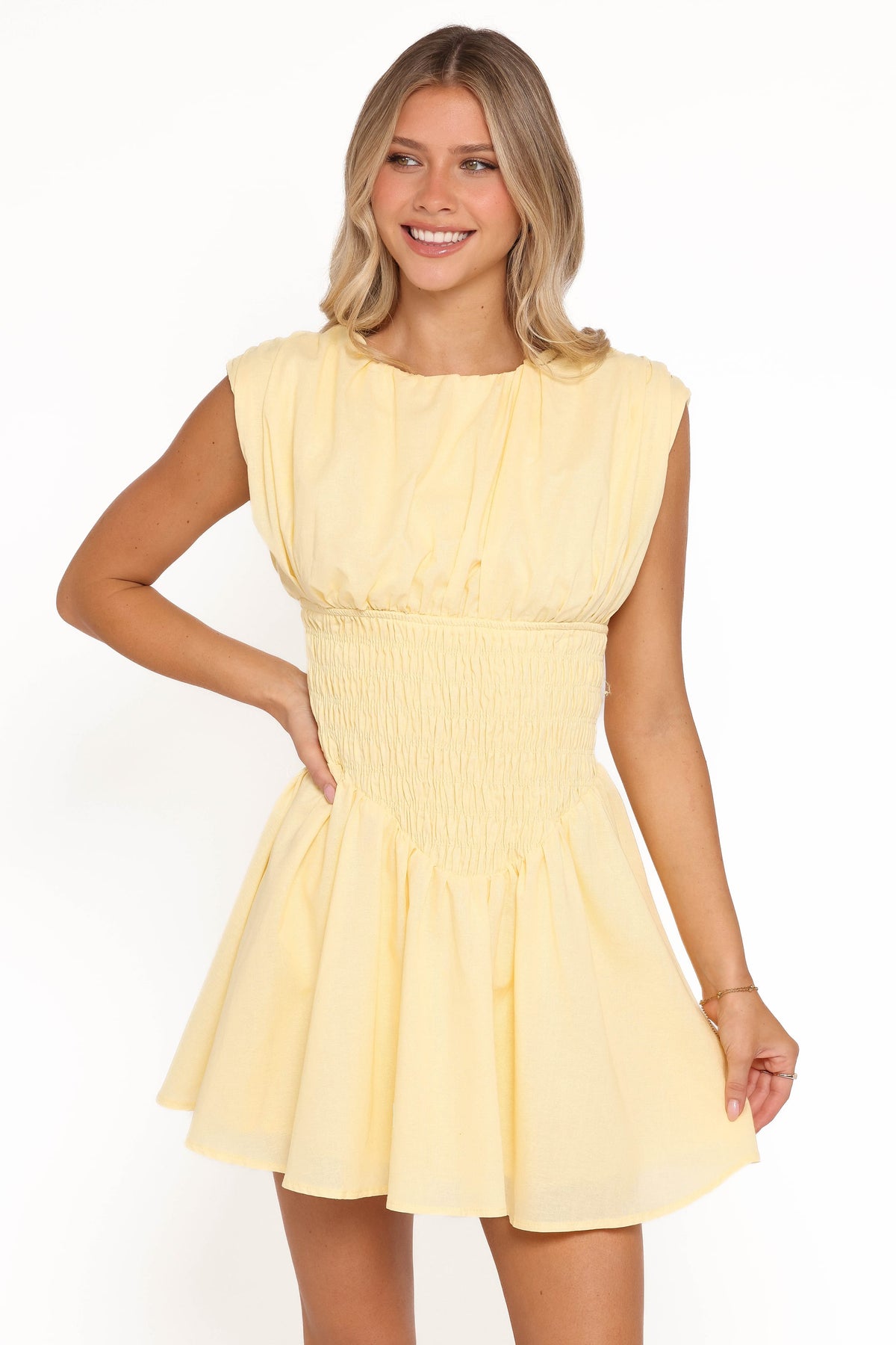 Ziva Mini Dress - Yellow