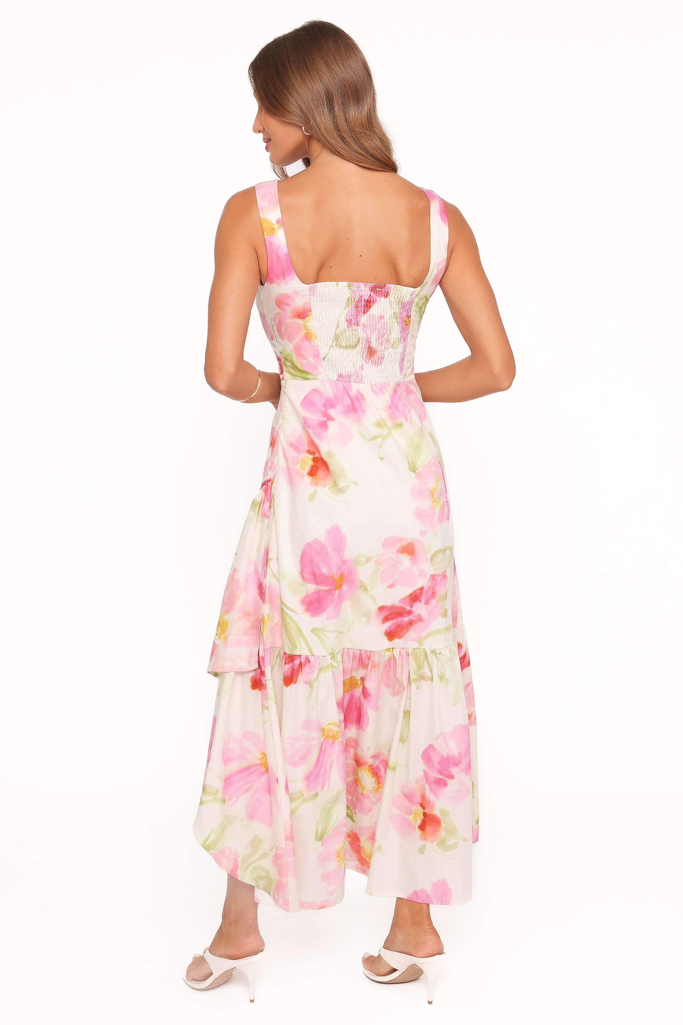 Zula Maxi Dress - Pink Garden Floral