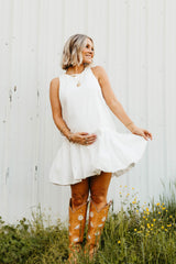 Zurich Mini Dress - White