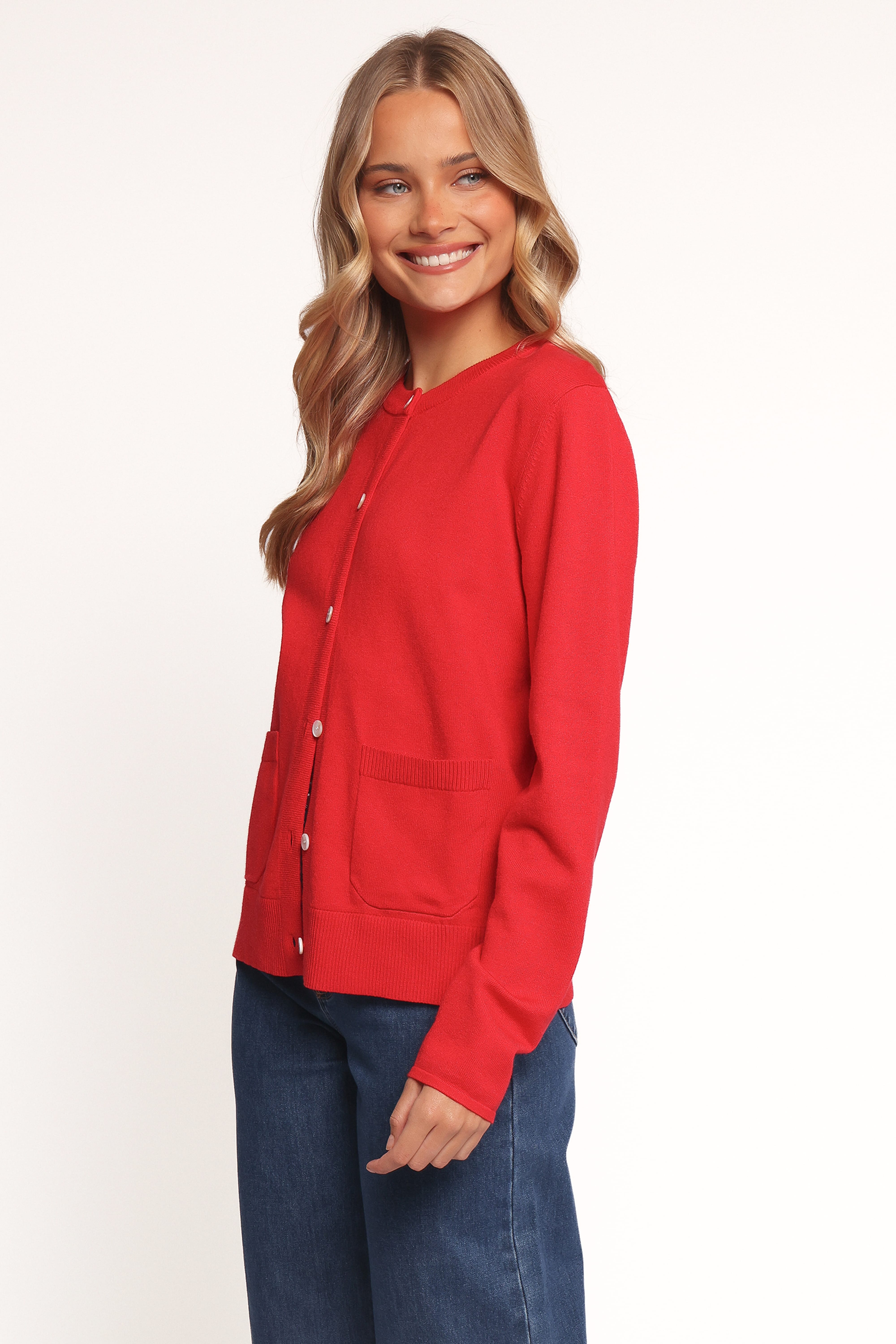 Abner Cardigan - Red
