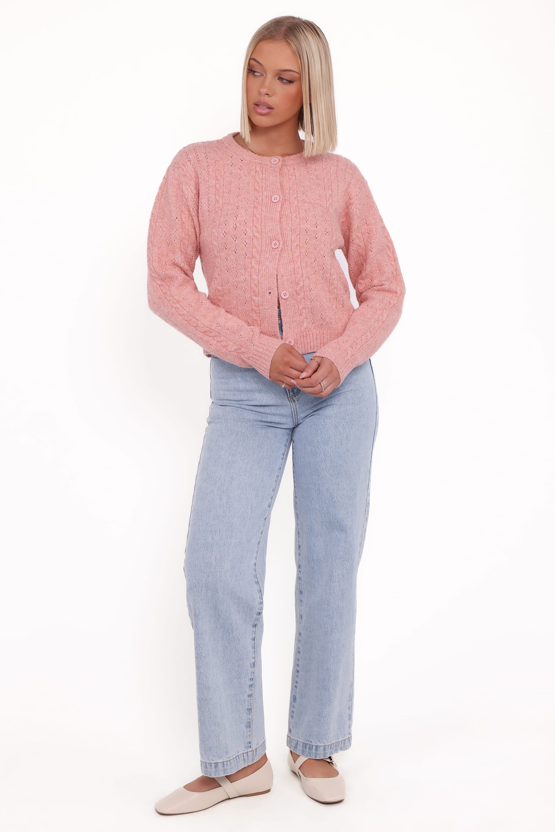 Bonnie Cardigan - Pink