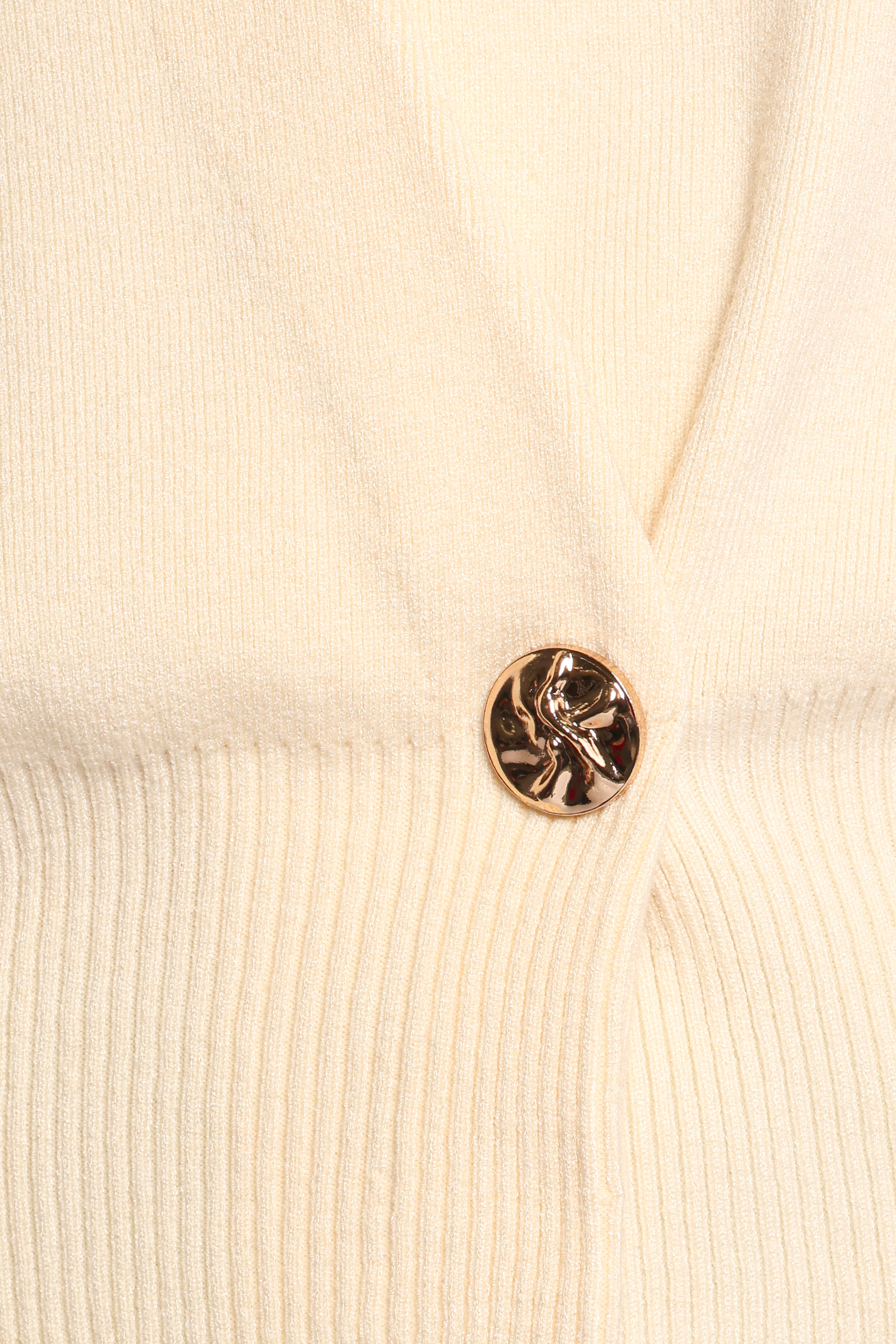 Caterina Button Cardigan - Cream