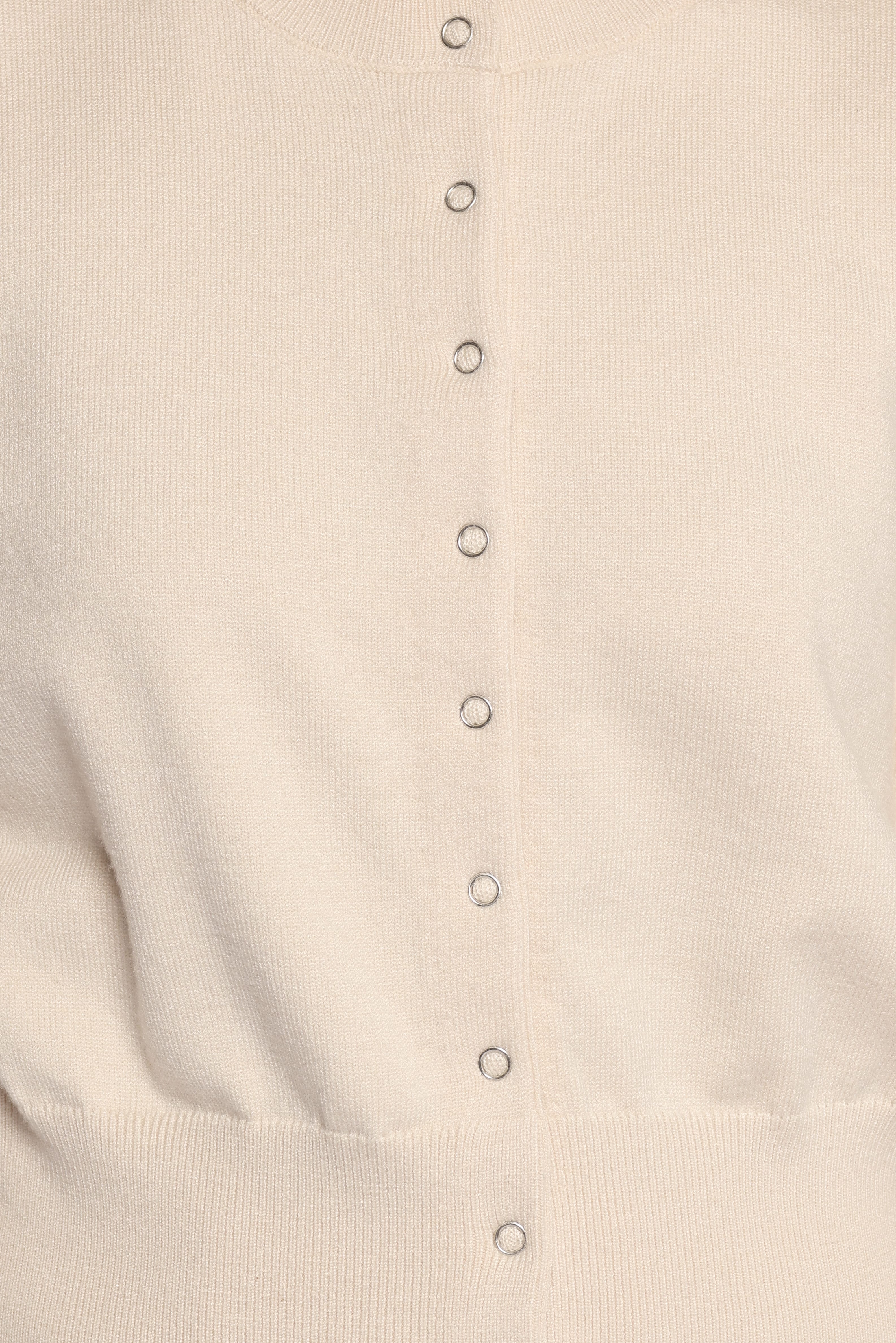 Elita Fitted Cardigan - Cream