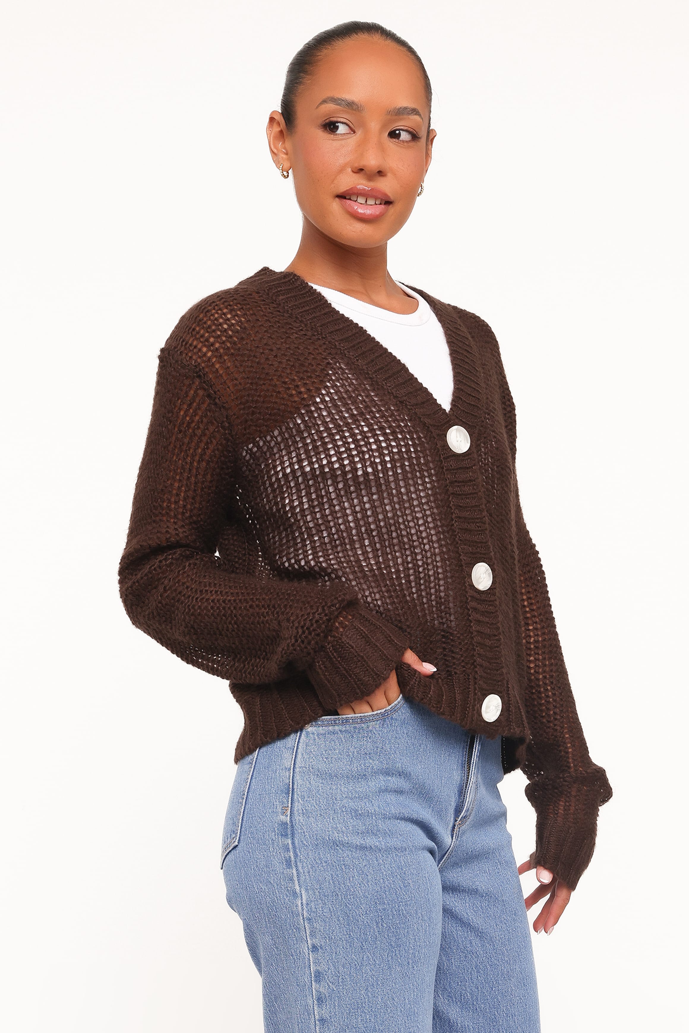 Gardner Cardigan - Coffee