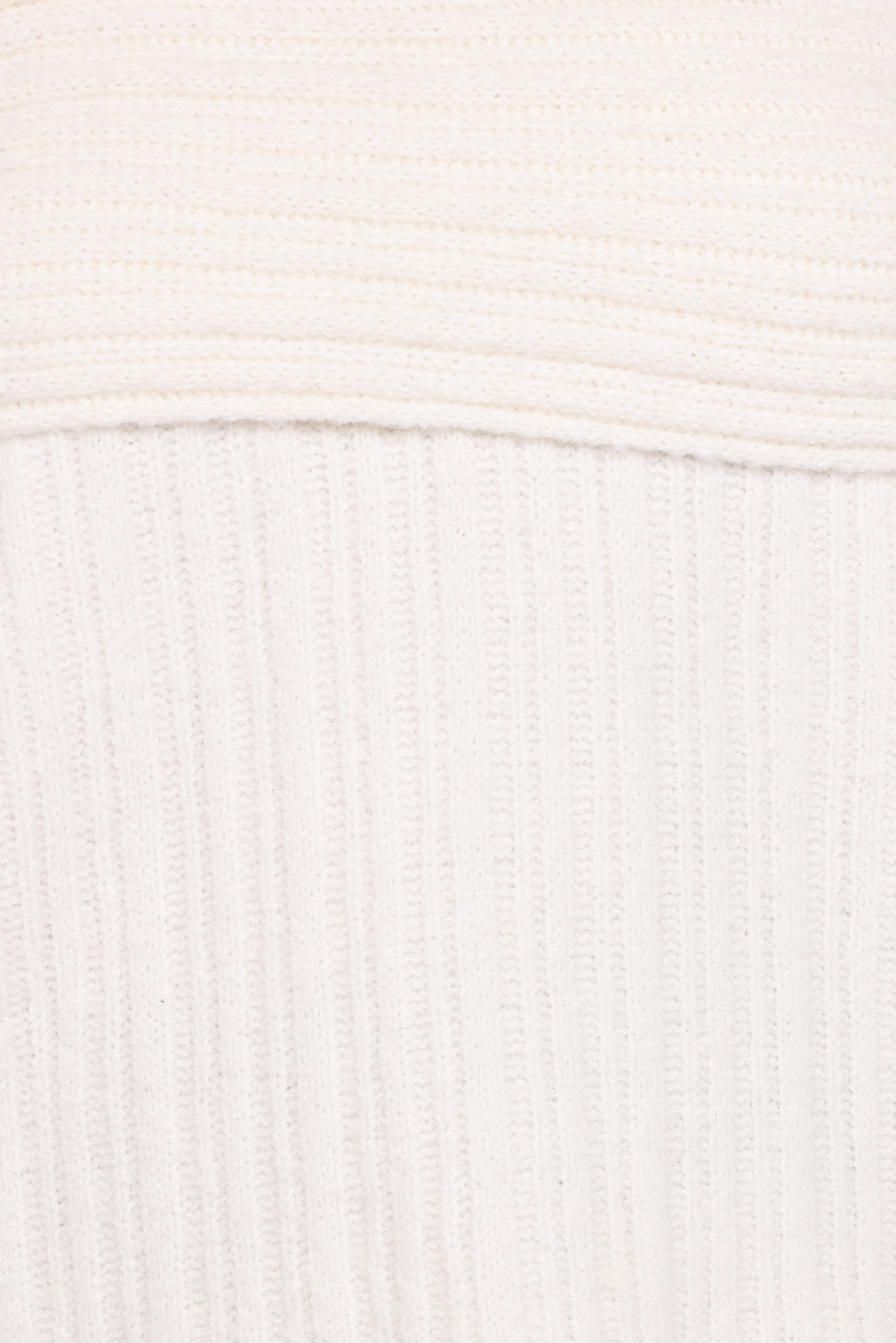 Kenny Off Shoulder Knit Sweater - Cream