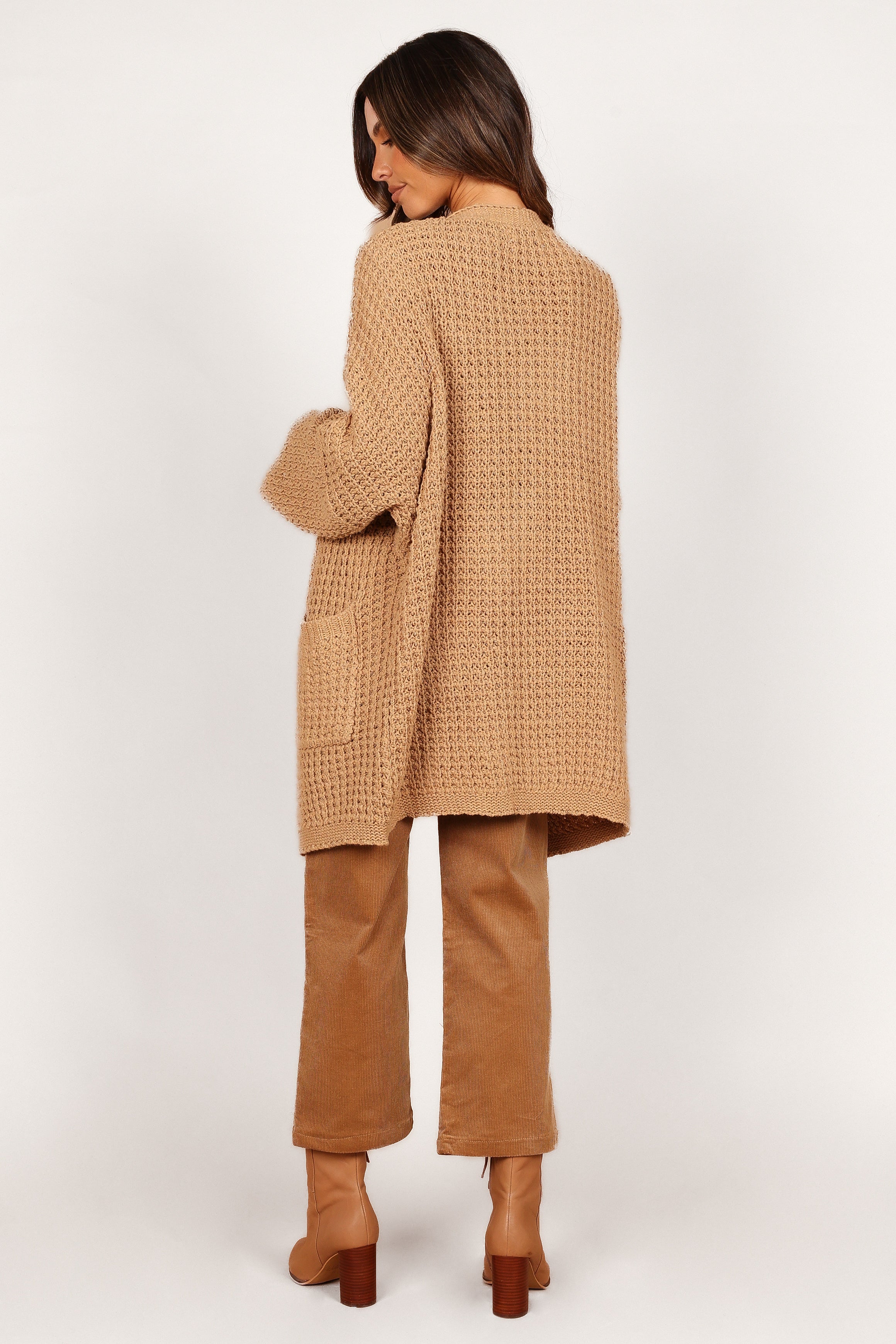 Leyonie Cardigan - Tan