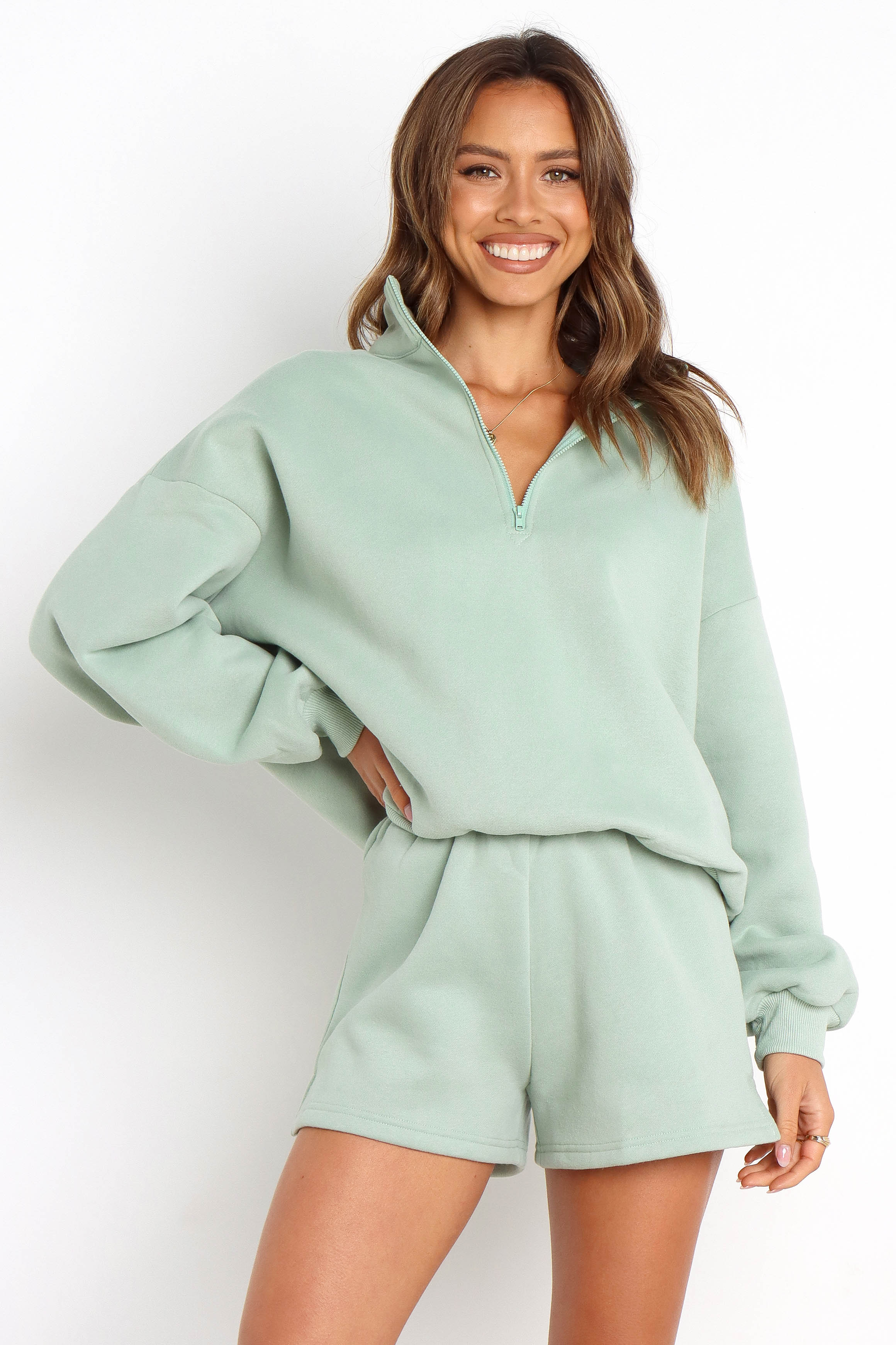 Braxon Sweater - Sage