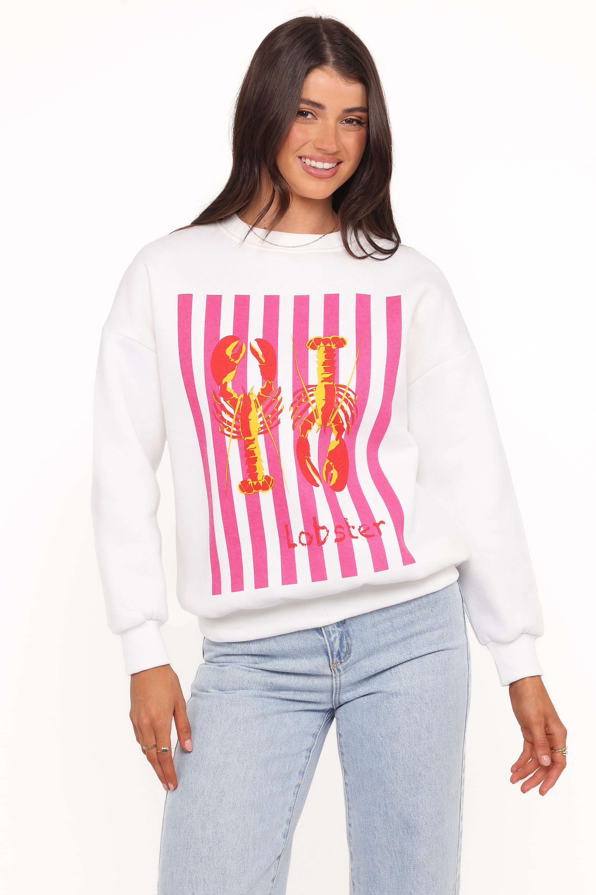 Goodwin Lobster Sweatshirt - White