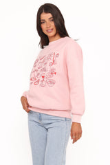 Hannah Sweatshirt - Pink