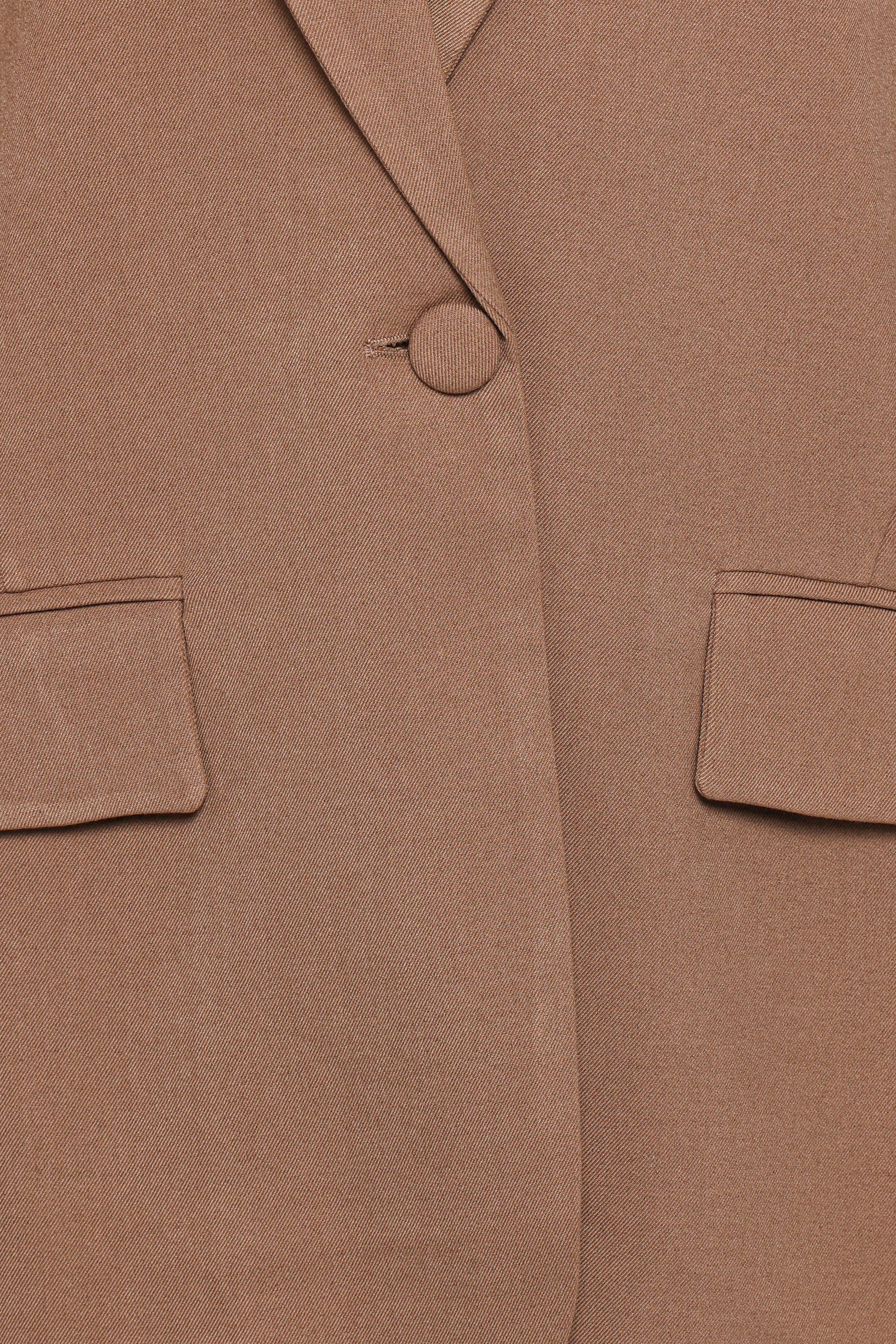 Tove Tie Back Blazer - Tan