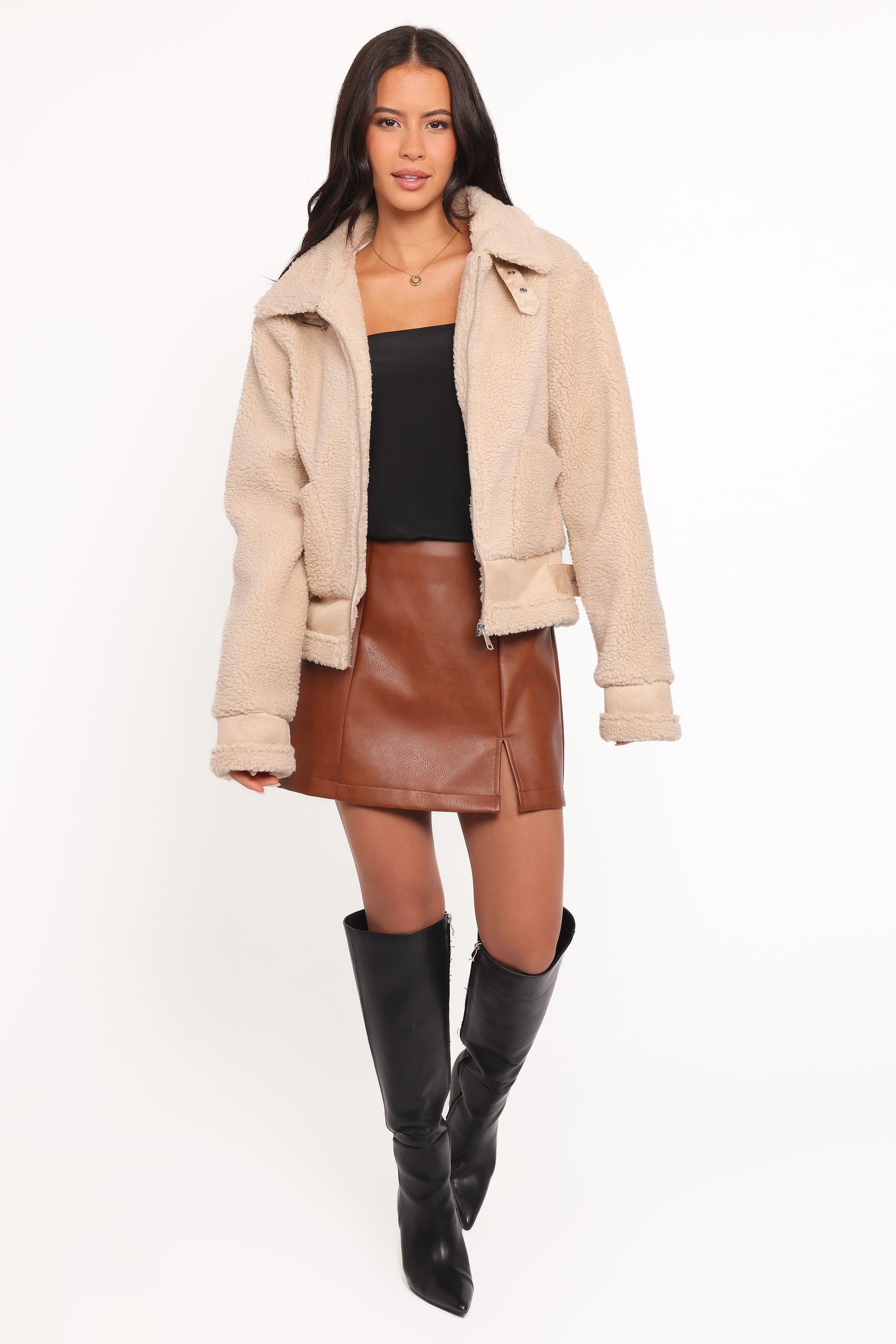 Winslow Fleece Jacket - Taupe
